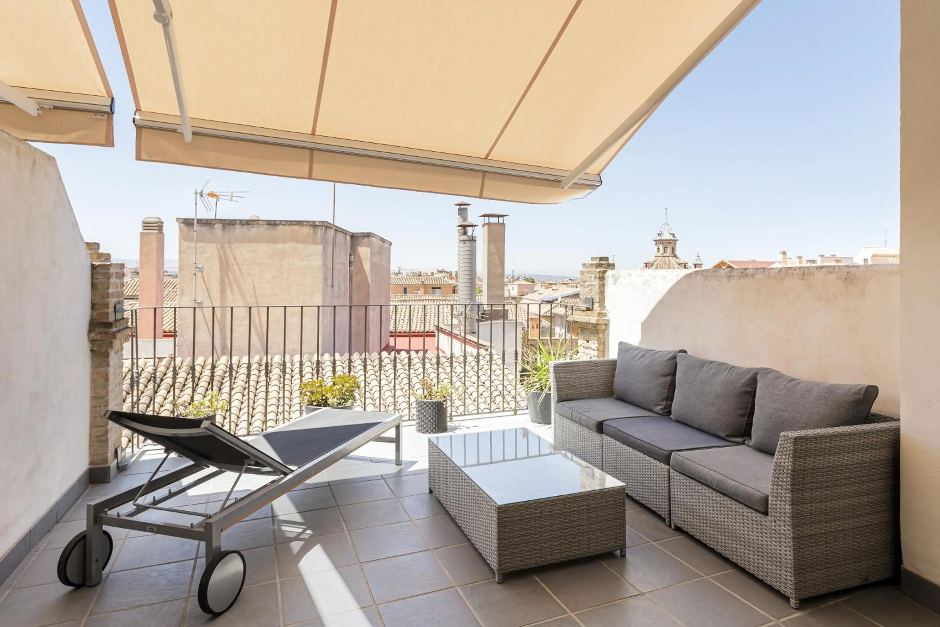 Balcony/Terrace in Room Mate Leo, Granada