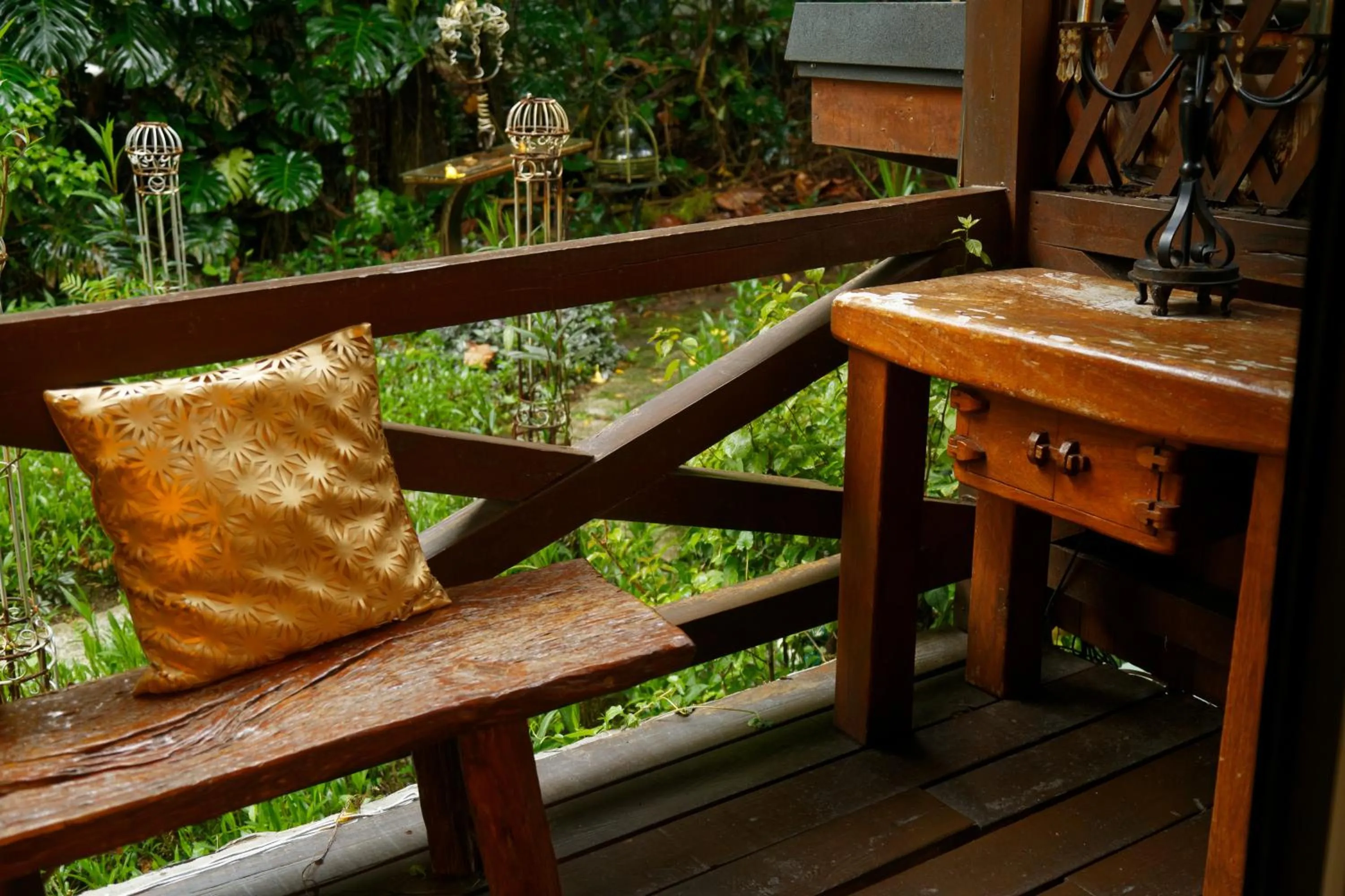 Balcony/Terrace in Sun Moon Lake Full House Resort