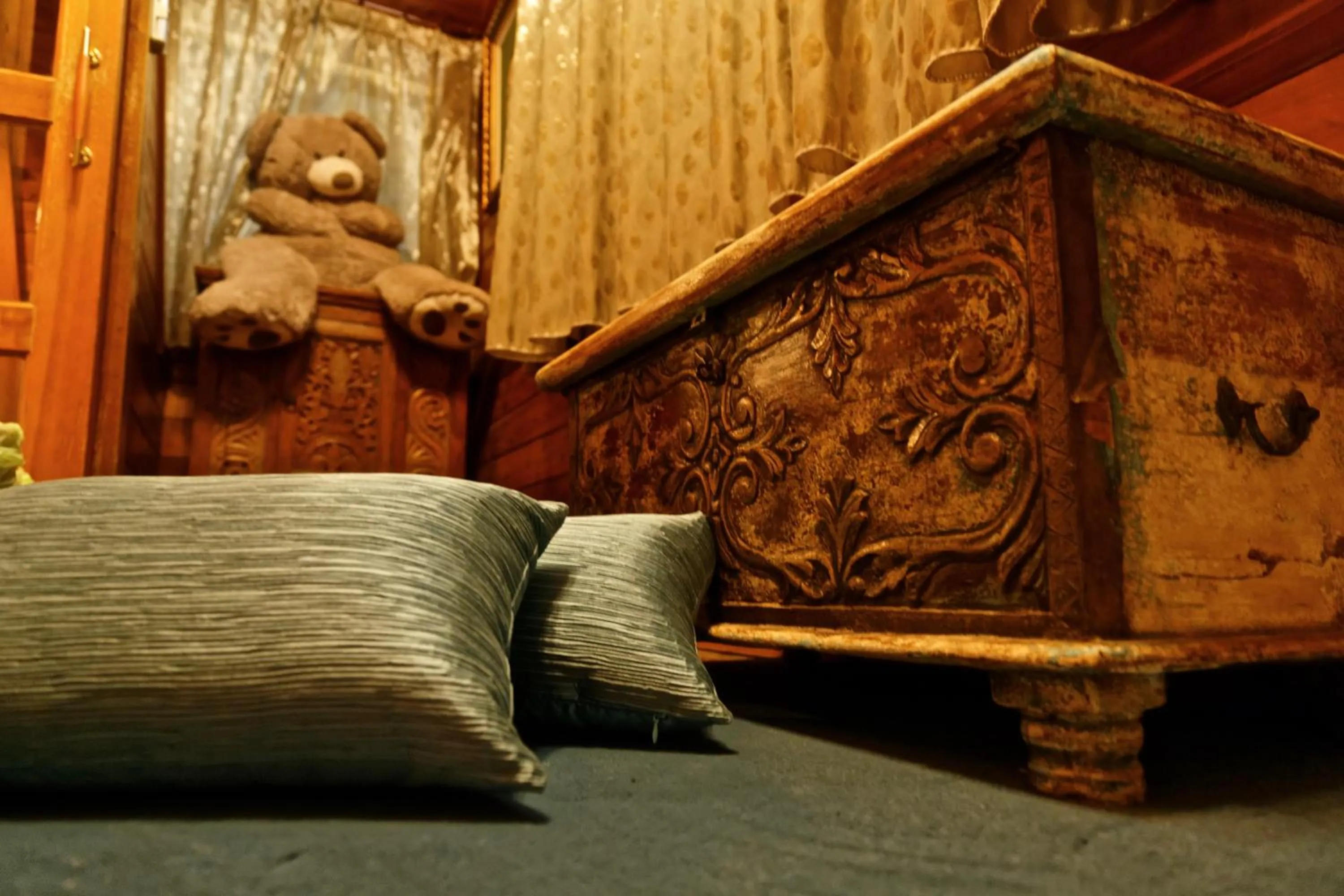 Bed in Sun Moon Lake Full House Resort