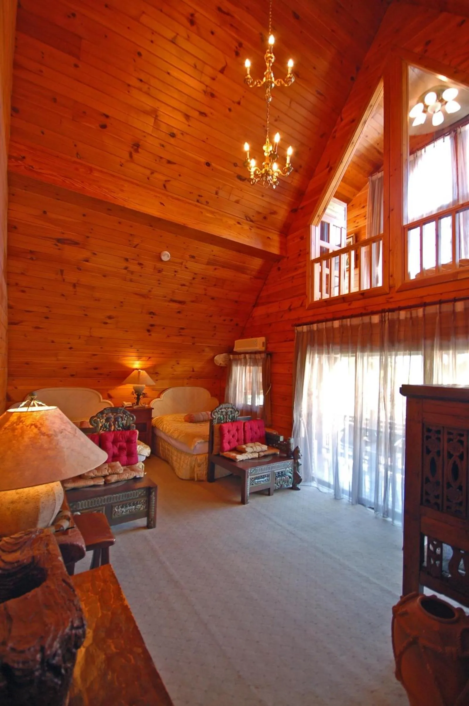 Decorative detail, Bed in Sun Moon Lake Full House Resort