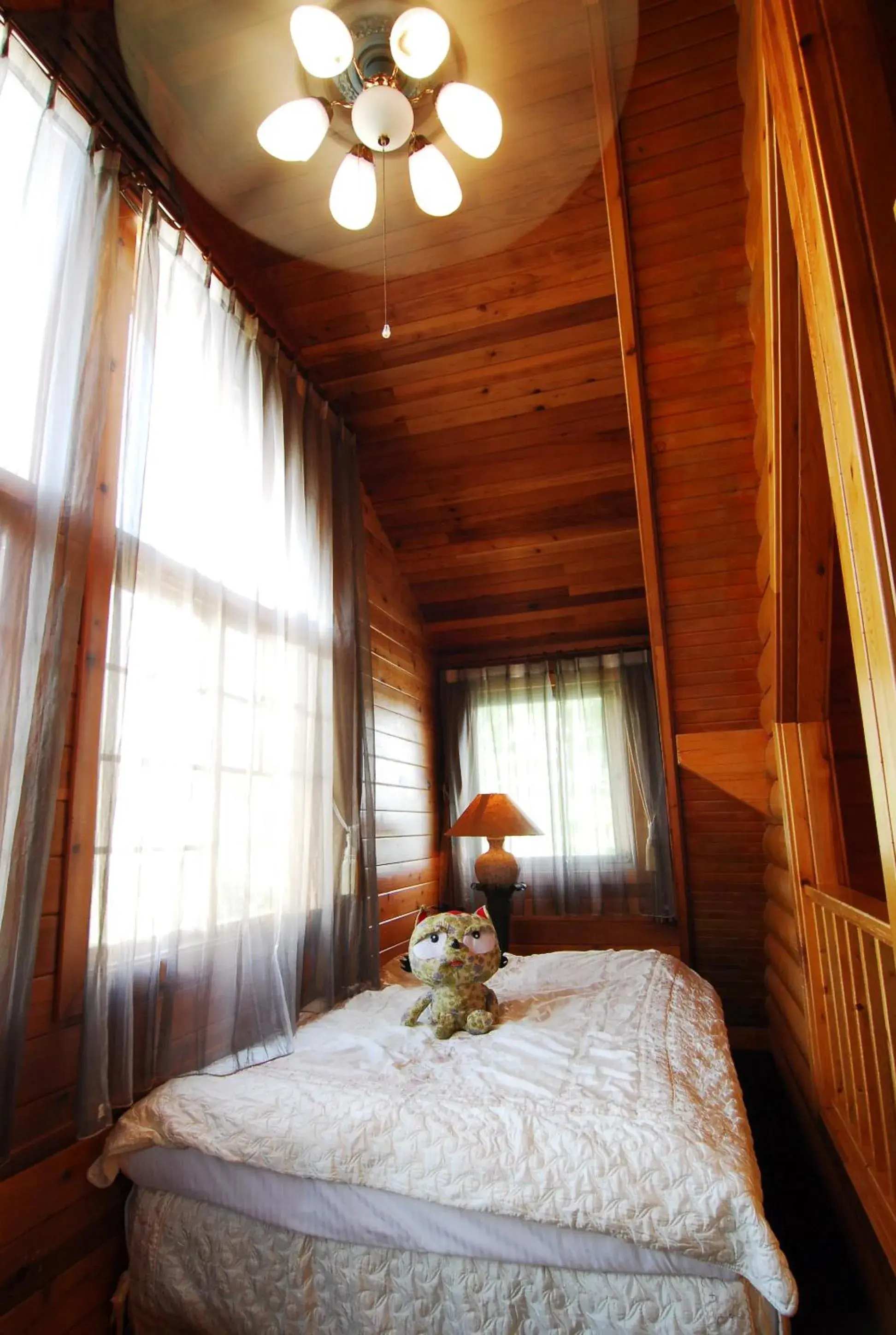 Bed in Sun Moon Lake Full House Resort Bed in Sun Moon Lake Full House Resort