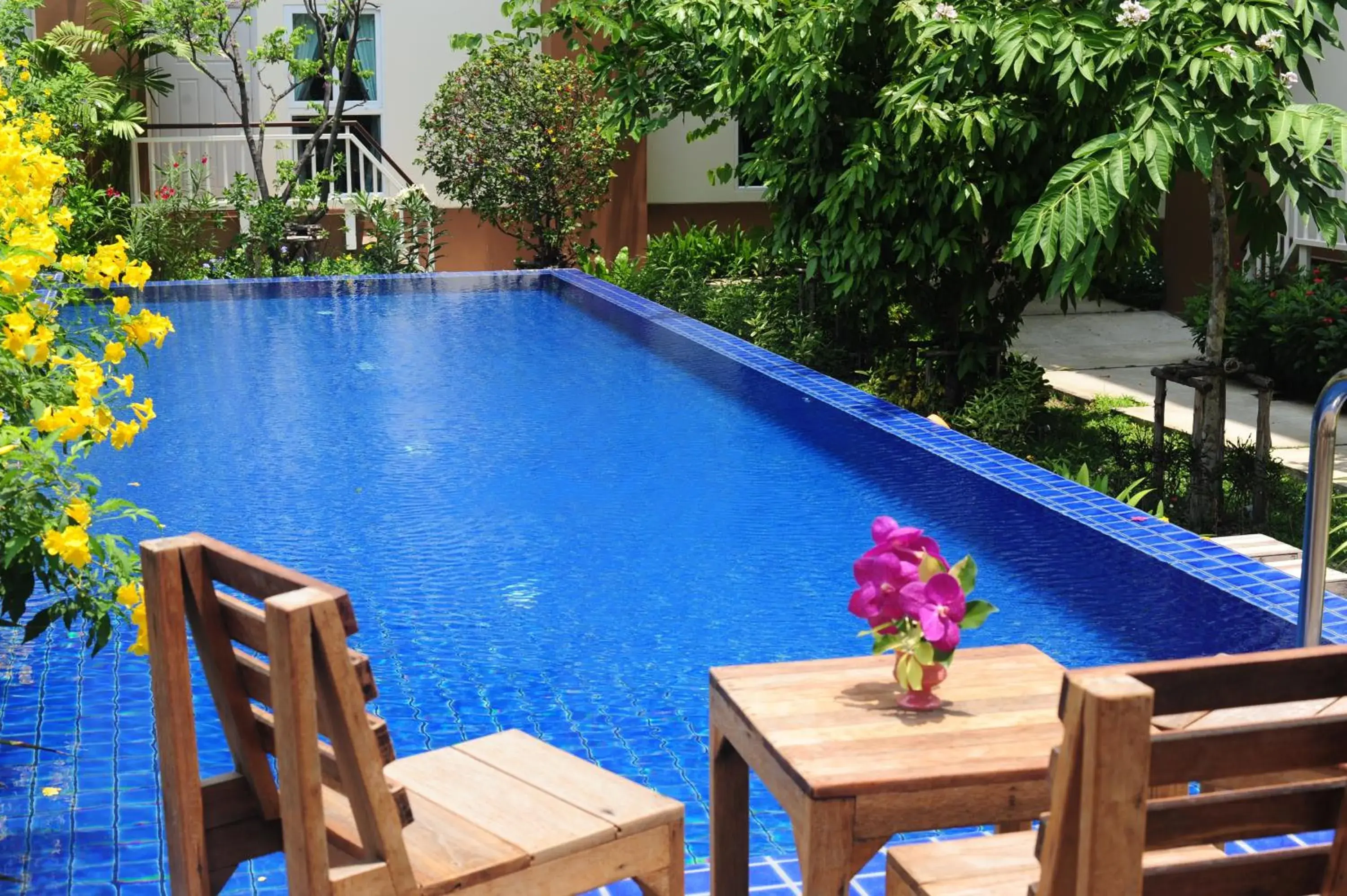 Swimming pool in U Tiny Boutique Hotel Suvarnabhumi Bangkok - SHA Plus Swimming pool in U Tiny Boutique Hotel Suvarnabhumi Bangkok - SHA Plus