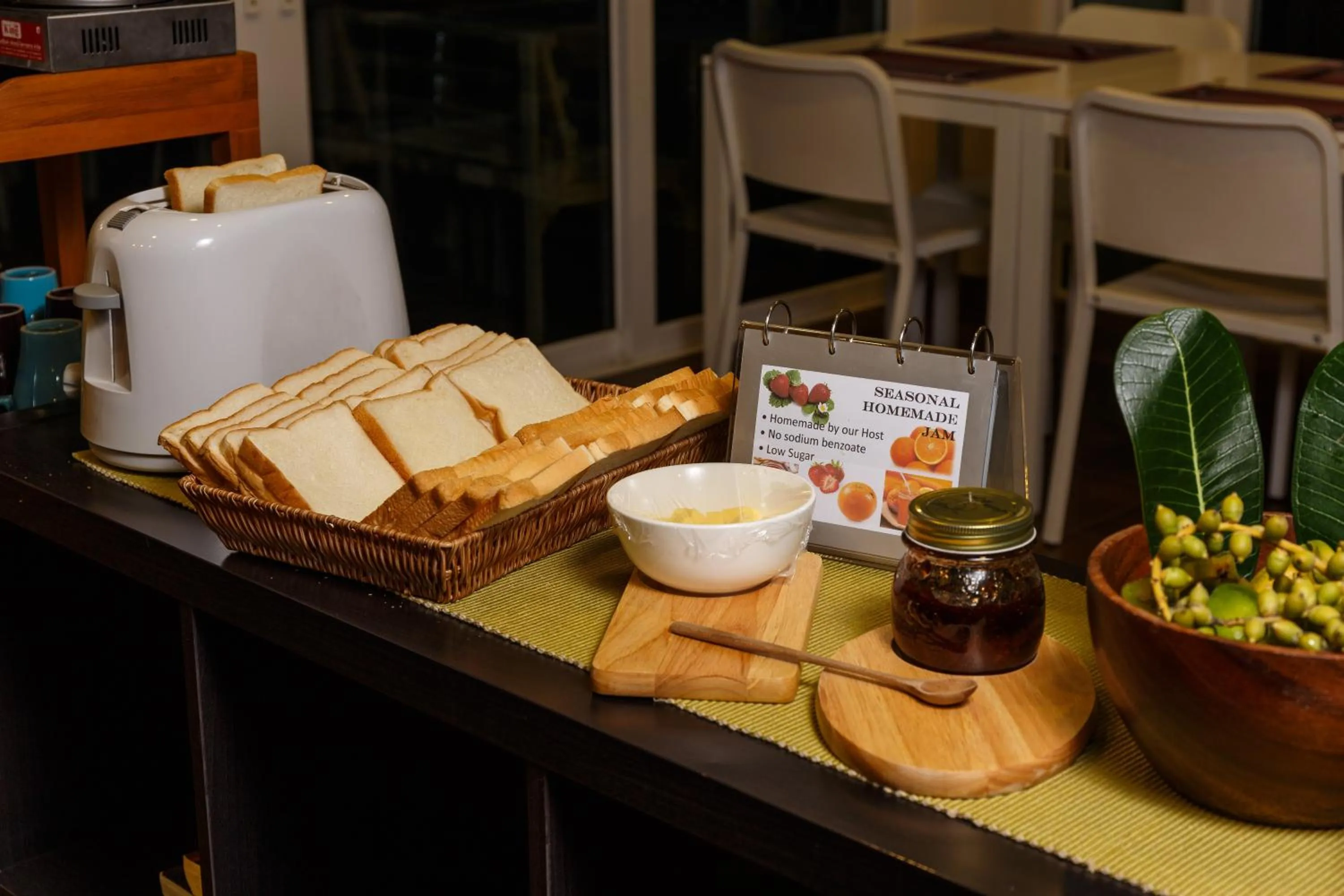 Buffet breakfast in U Tiny Boutique Hotel Suvarnabhumi Bangkok - SHA Plus