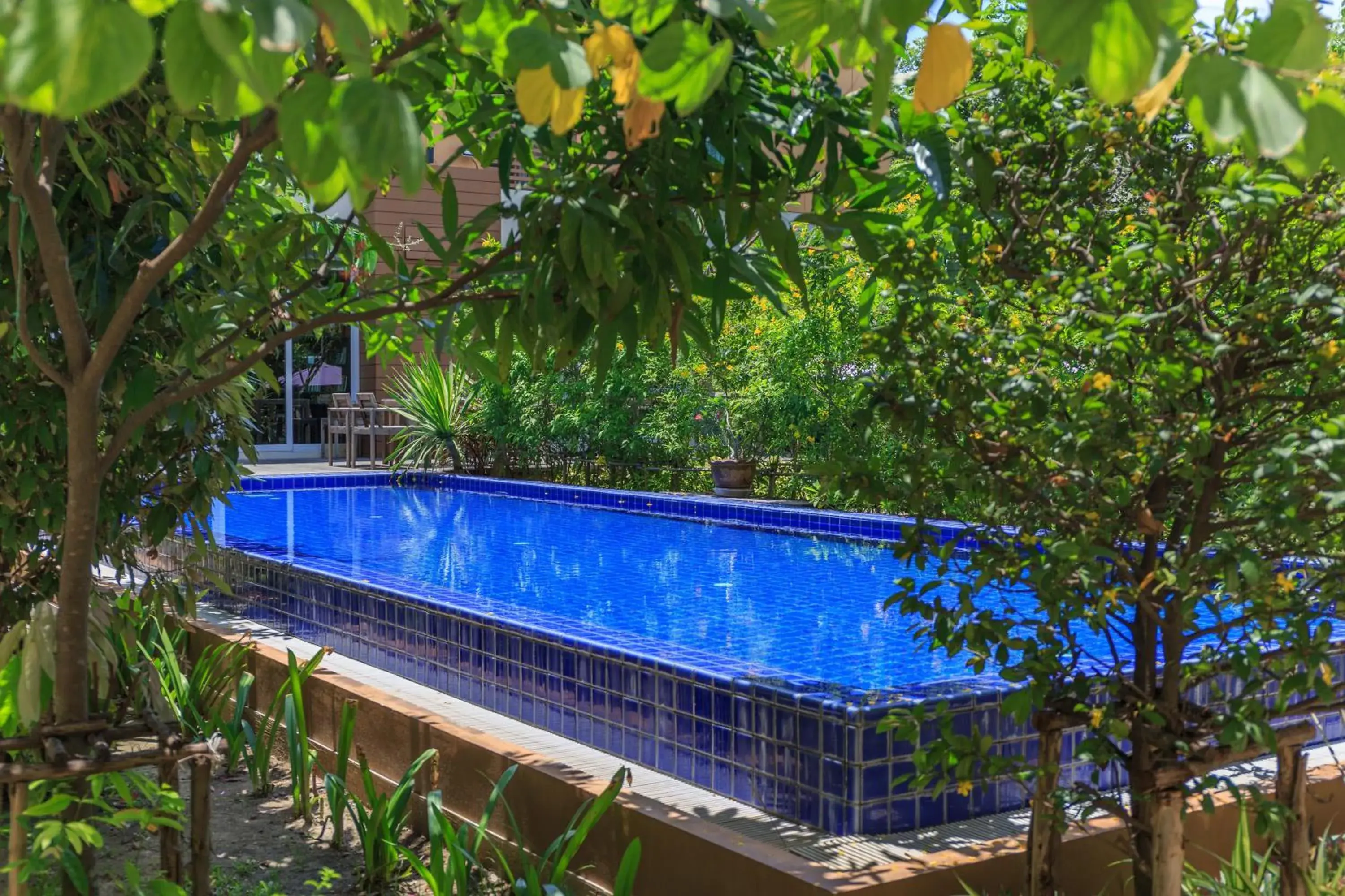 Pool view in U Tiny Boutique Hotel Suvarnabhumi Bangkok - SHA Plus Pool view in U Tiny Boutique Hotel Suvarnabhumi Bangkok - SHA Plus