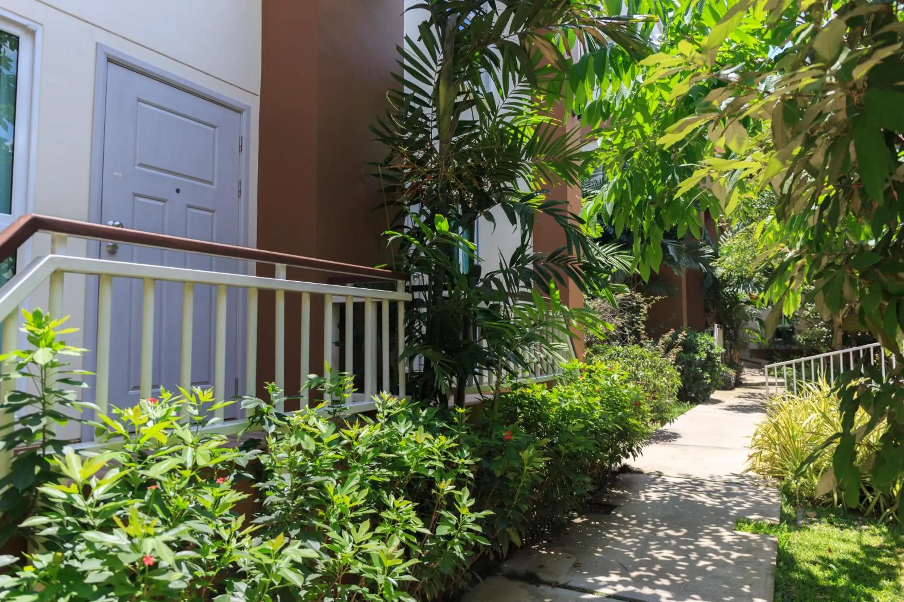 Garden view in U Tiny Boutique Hotel Suvarnabhumi Bangkok - SHA Plus Garden view in U Tiny Boutique Hotel Suvarnabhumi Bangkok - SHA Plus