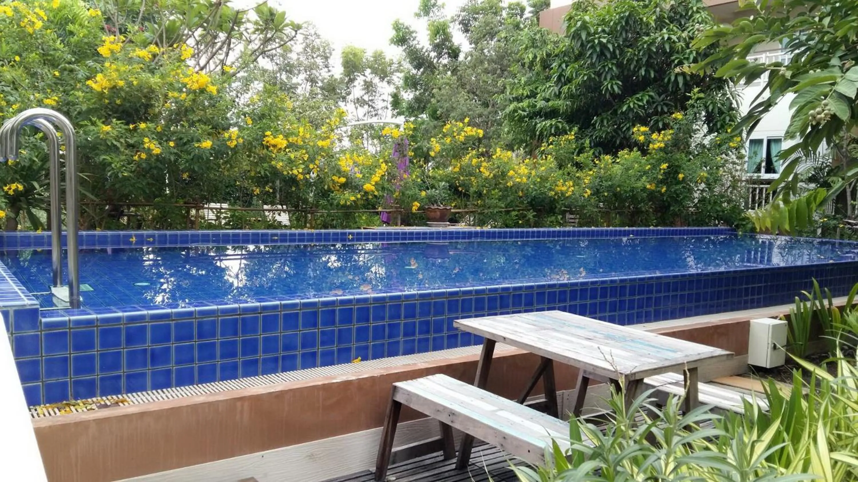 Pool view in U Tiny Boutique Hotel Suvarnabhumi Bangkok - SHA Plus