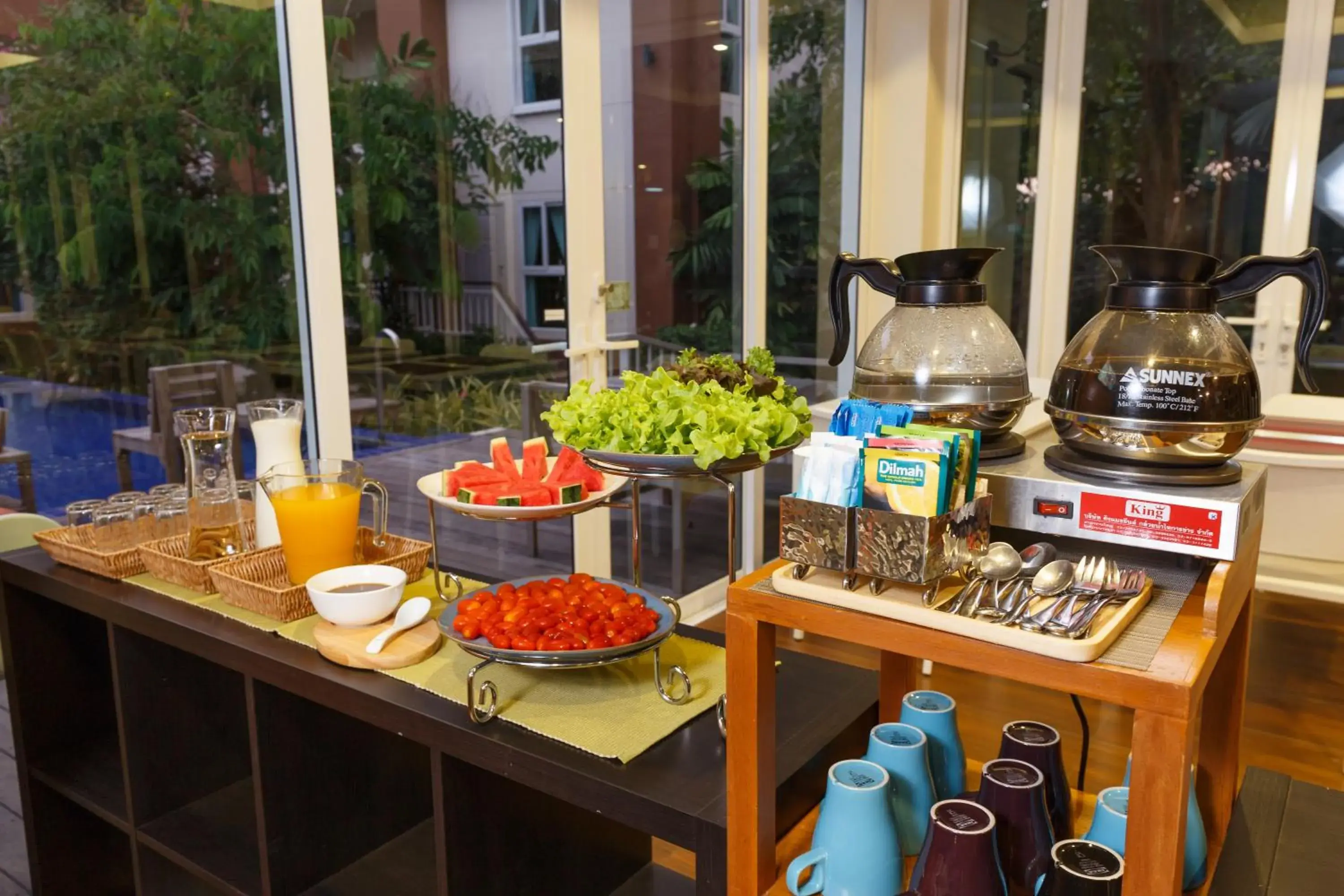 Buffet breakfast in U Tiny Boutique Hotel Suvarnabhumi Bangkok - SHA Plus Buffet breakfast in U Tiny Boutique Hotel Suvarnabhumi Bangkok - SHA Plus