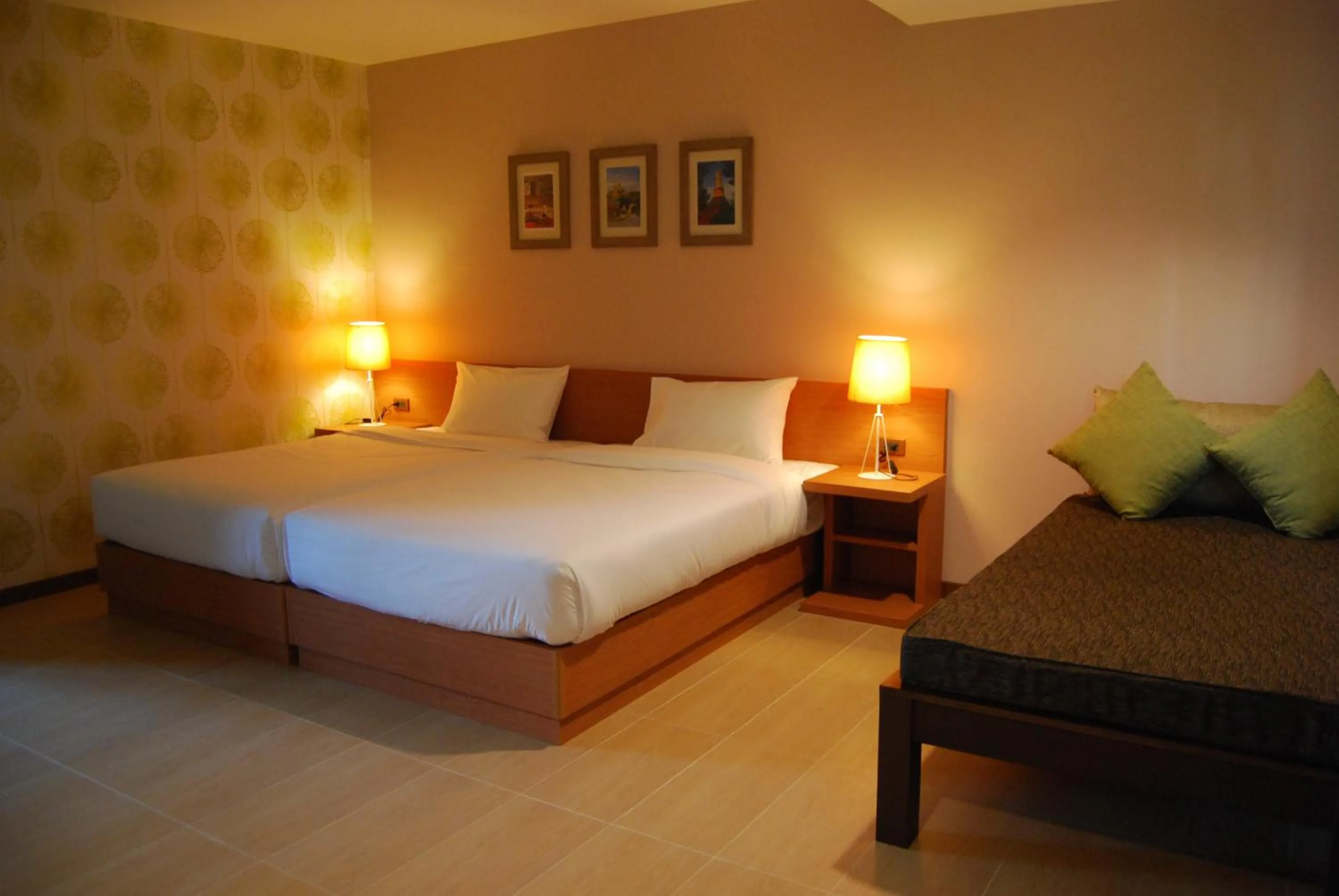 Bed in U Tiny Boutique Hotel Suvarnabhumi Bangkok - SHA Plus