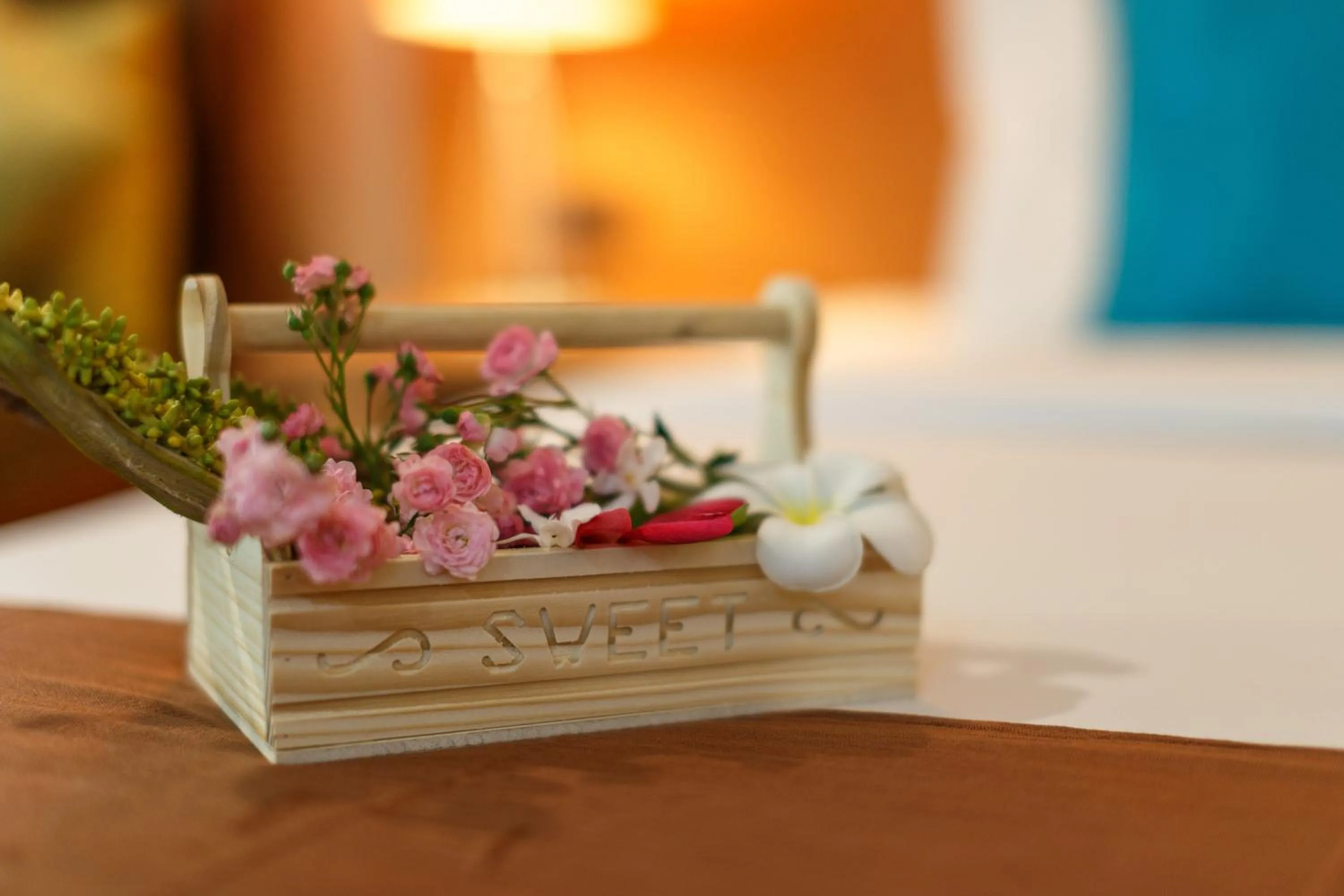 Decorative detail in U Tiny Boutique Hotel Suvarnabhumi Bangkok - SHA Plus