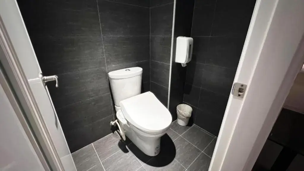 Bathroom in Kiwi Express Hotel-Taichung Station II Bathroom in Kiwi Express Hotel-Taichung Station II