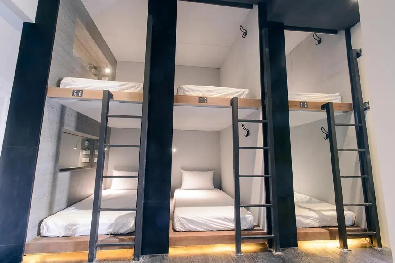 Photo of the whole room, Bed in Kiwi Express Hotel-Taichung Station II Photo of the whole room, Bed in Kiwi Express Hotel-Taichung Station II