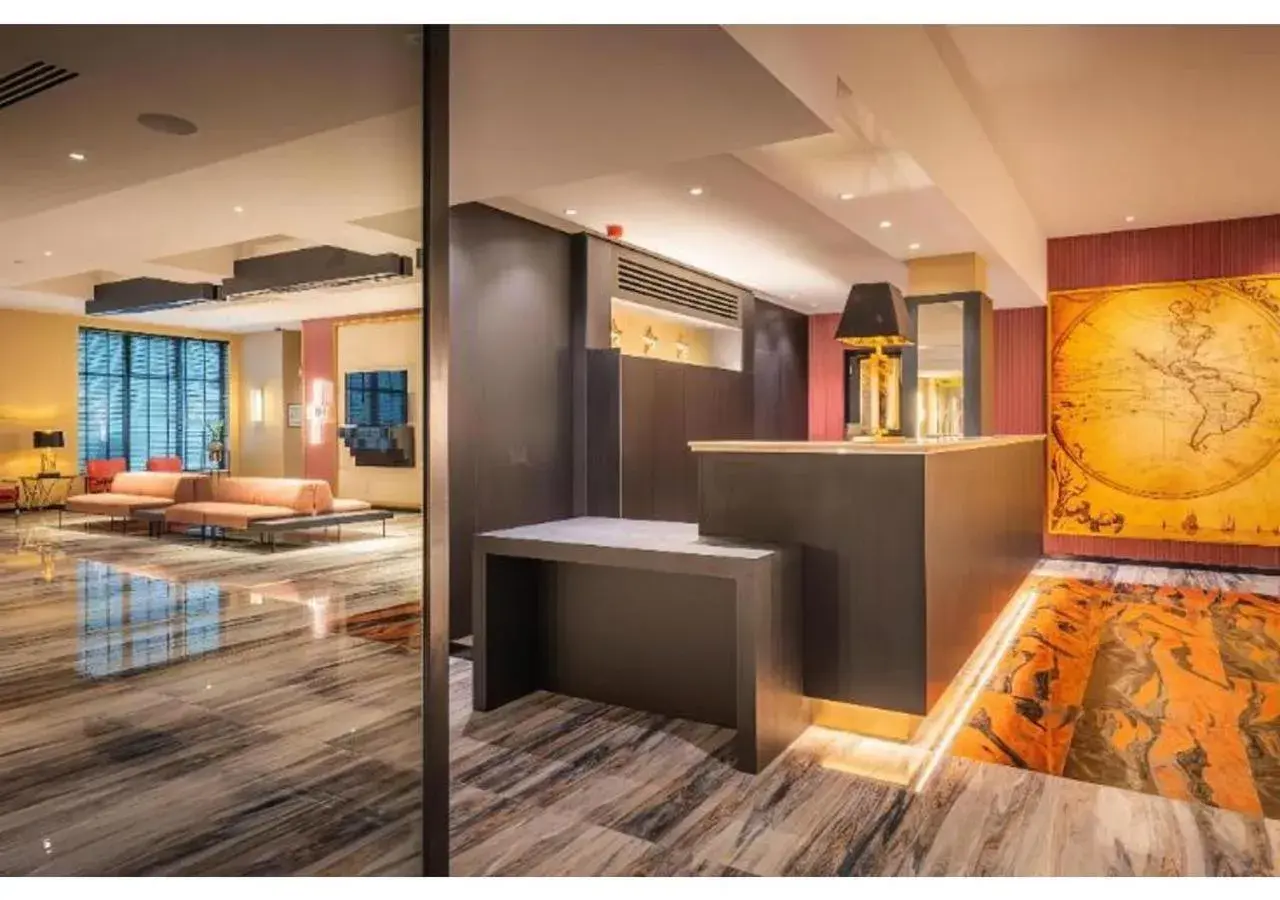 Living room, Bed in Hotel Jamingo Living room, Bed in Hotel Jamingo