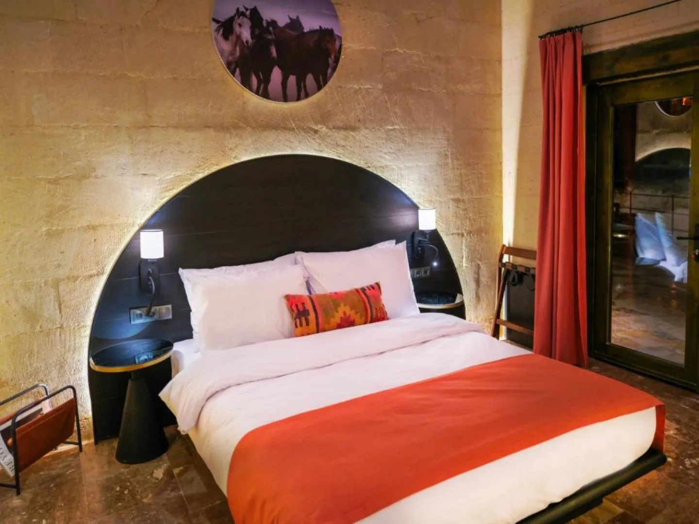 Bed in Very Peri Cappadocia - The Lifestyle Luxury Design Hotel