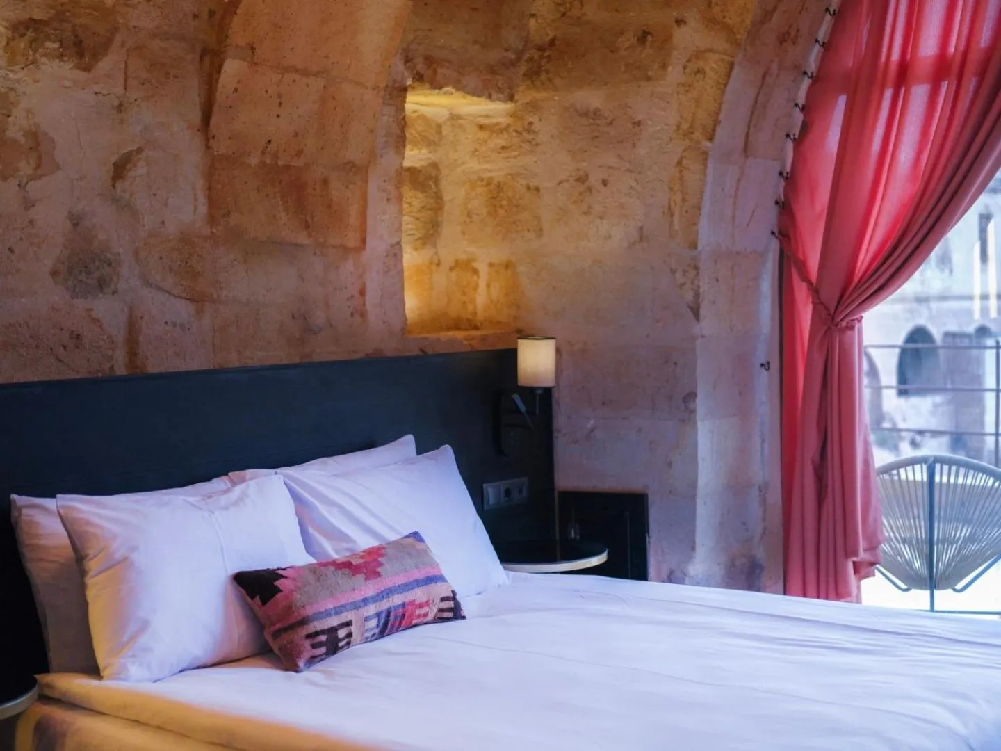 Bed in Very Peri Cappadocia - The Lifestyle Luxury Design Hotel