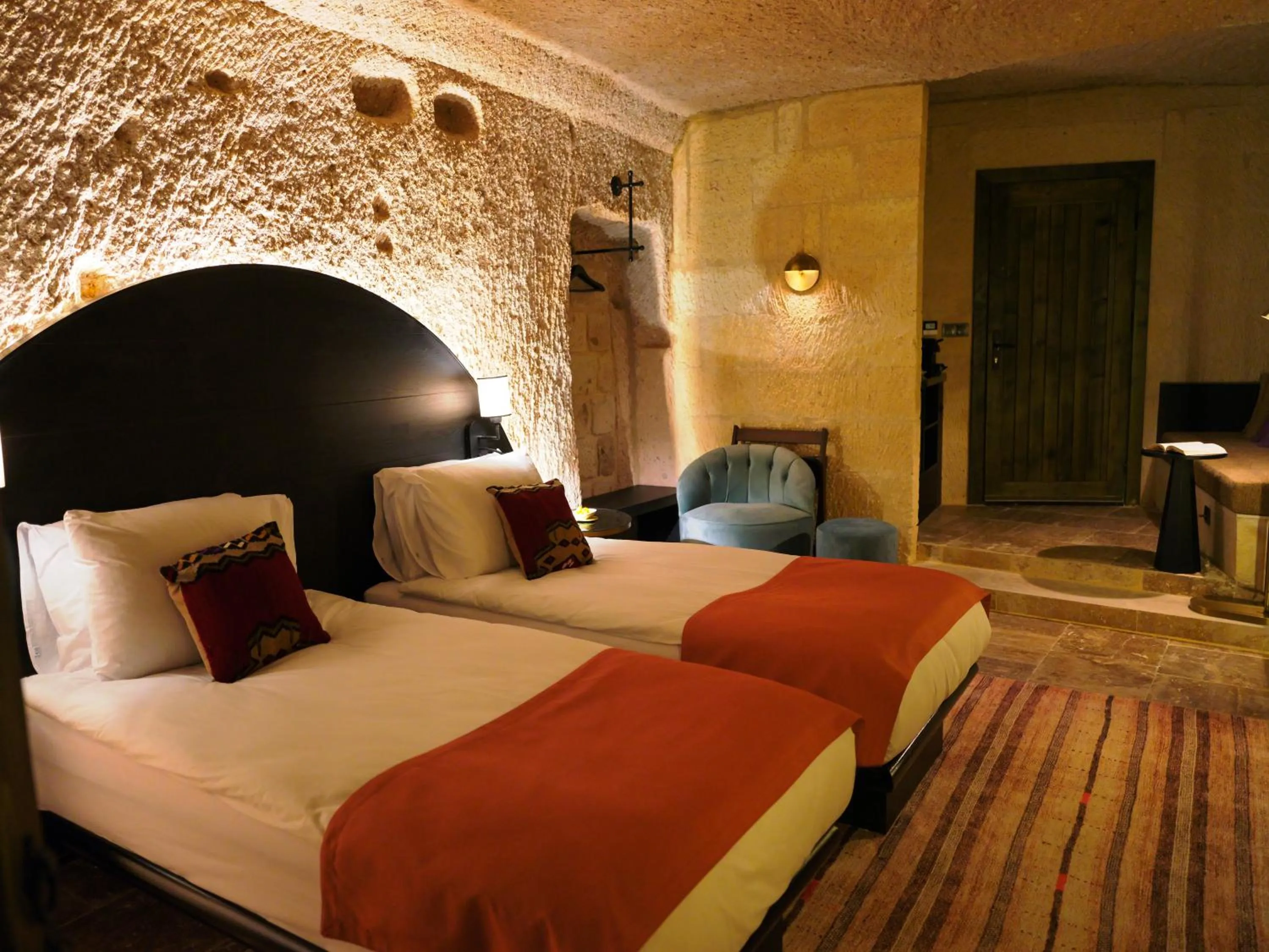 Bed in Very Peri Cappadocia - The Lifestyle Luxury Design Hotel