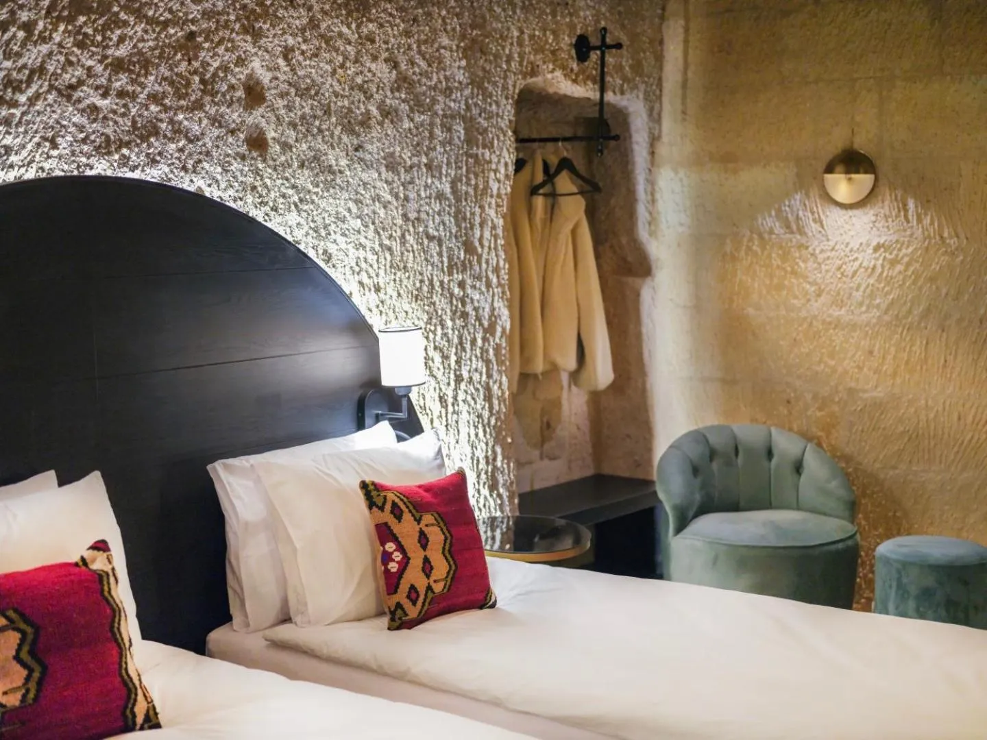 Bed in Very Peri Cappadocia - The Lifestyle Luxury Design Hotel