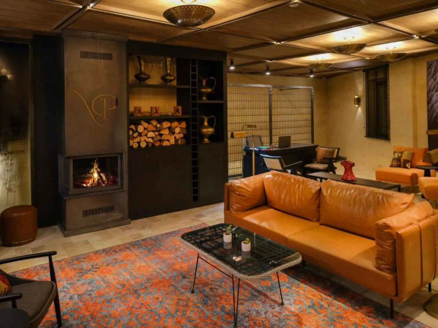 Living room in Very Peri Cappadocia - The Lifestyle Luxury Design Hotel