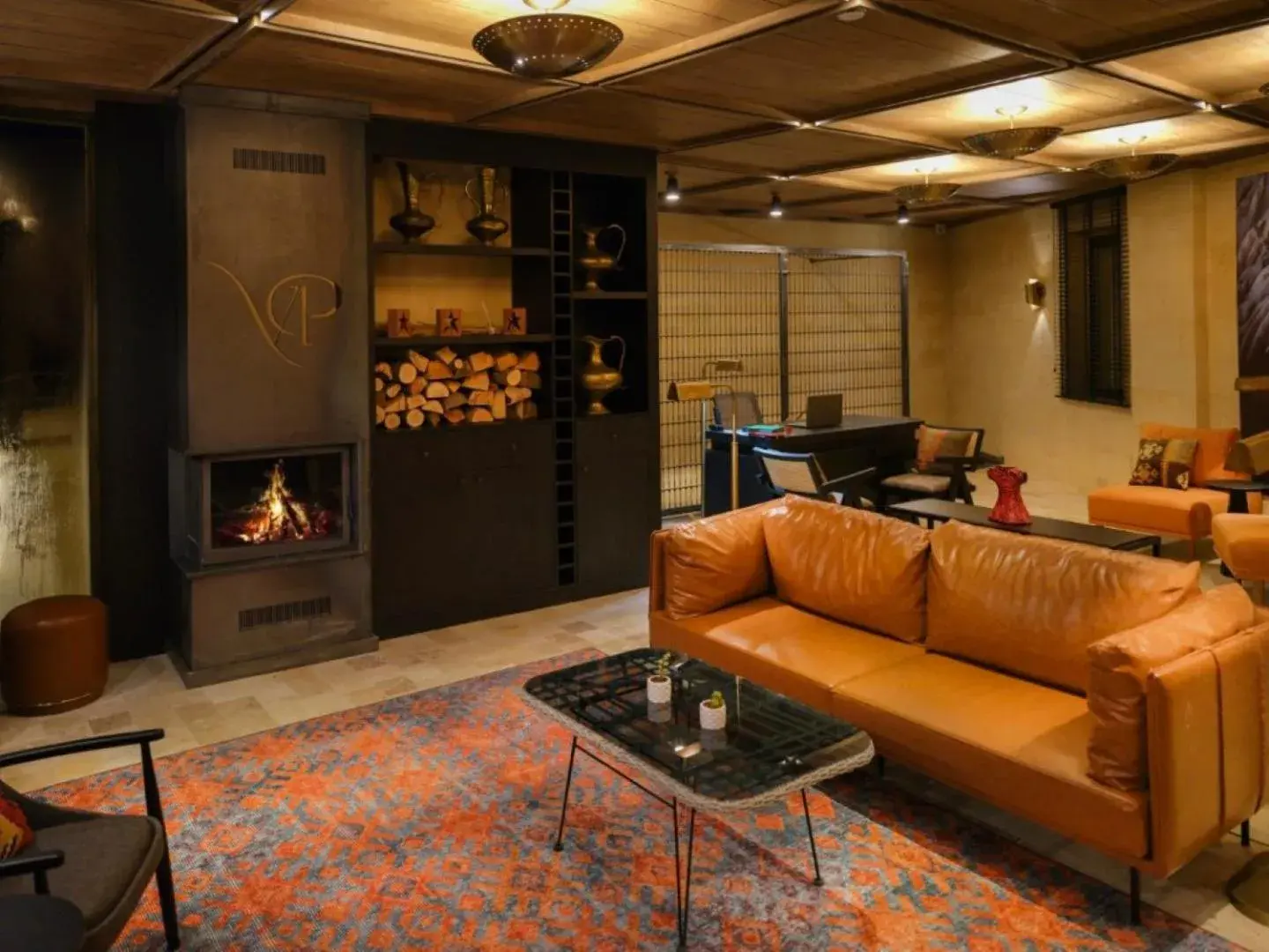 Living room in Very Peri Cappadocia - The Lifestyle Luxury Design Hotel Living room in Very Peri Cappadocia - The Lifestyle Luxury Design Hotel