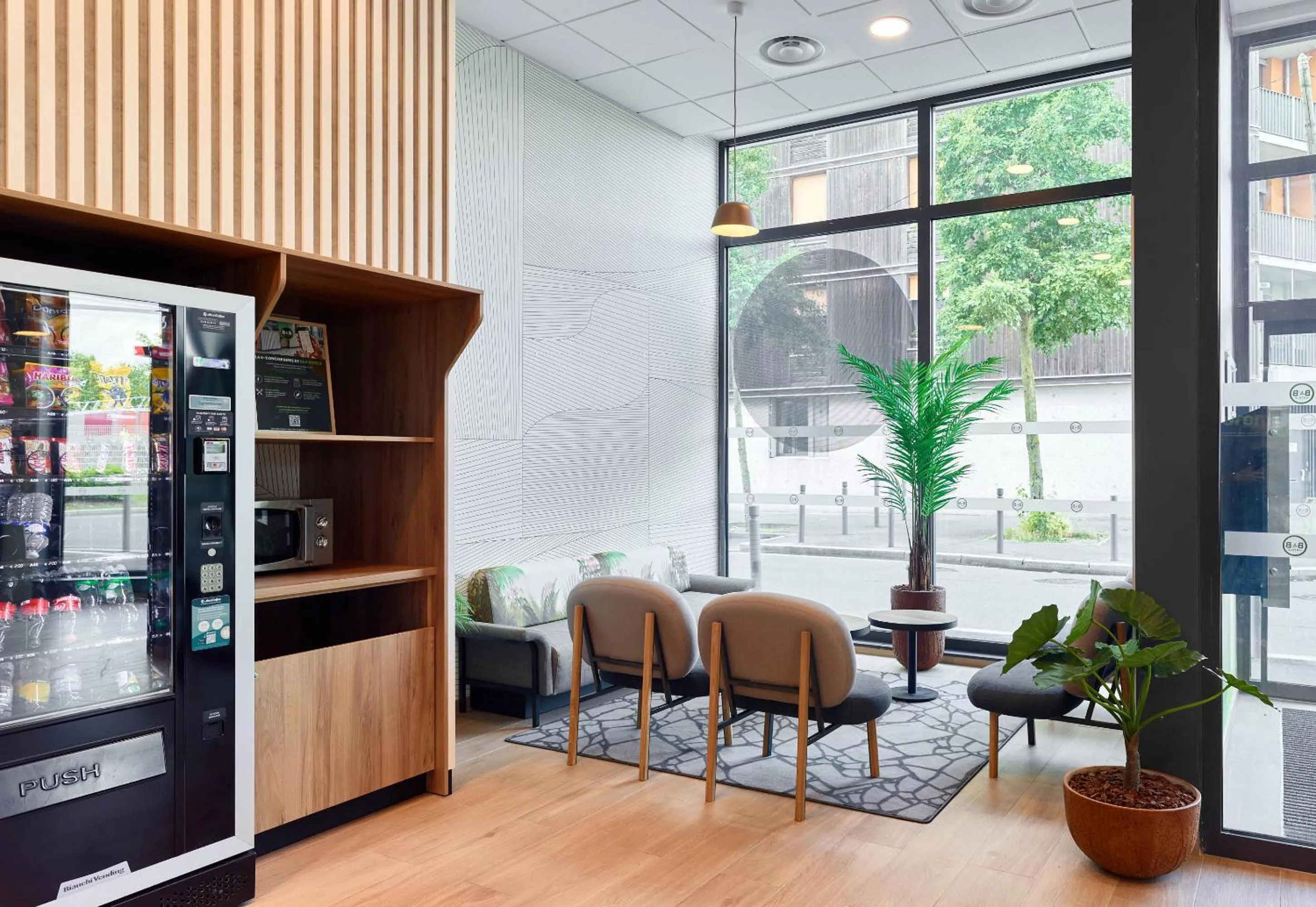 Living room in B&B HOTEL Paris Clichy-sous-Bois 3 étoiles