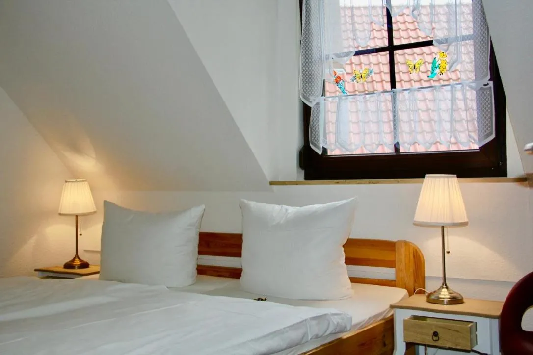 Property building, Bed in KrabatResidenz - Apartmenthaus