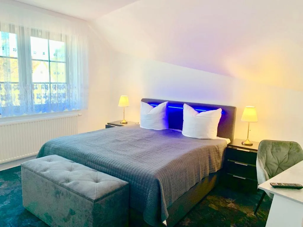 Bed in KrabatResidenz - Apartmenthaus