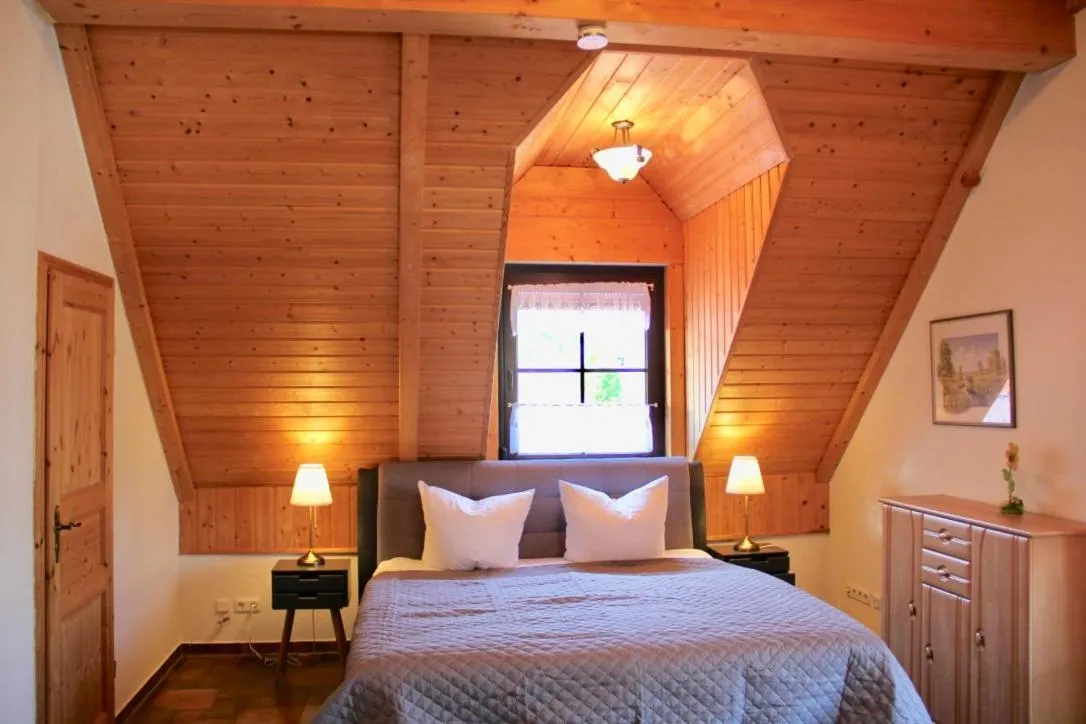 Property building, Bed in KrabatResidenz - Apartmenthaus