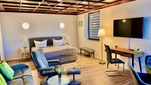Bed in KrabatResidenz - Apartmenthaus
