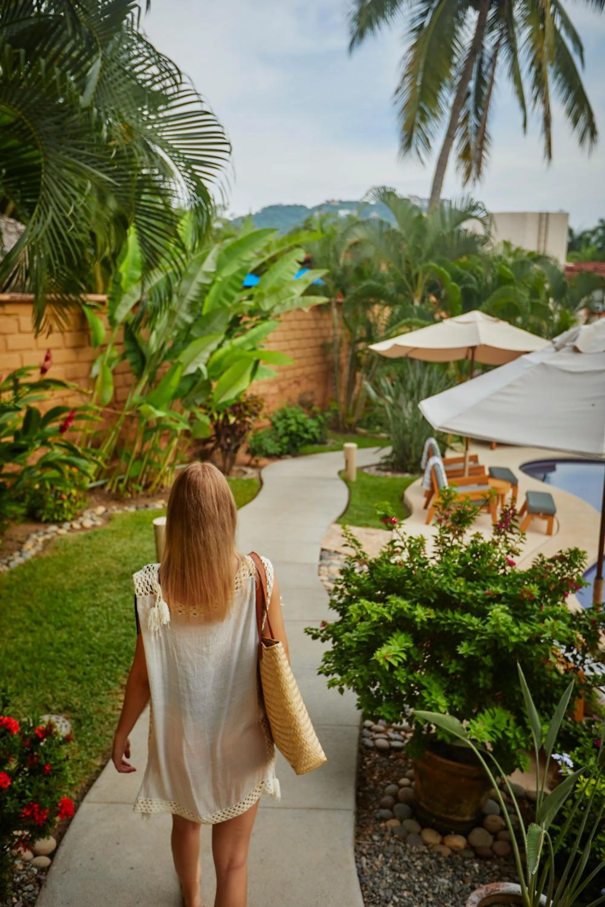 Garden in La Villa Luz (sólo adultos)
