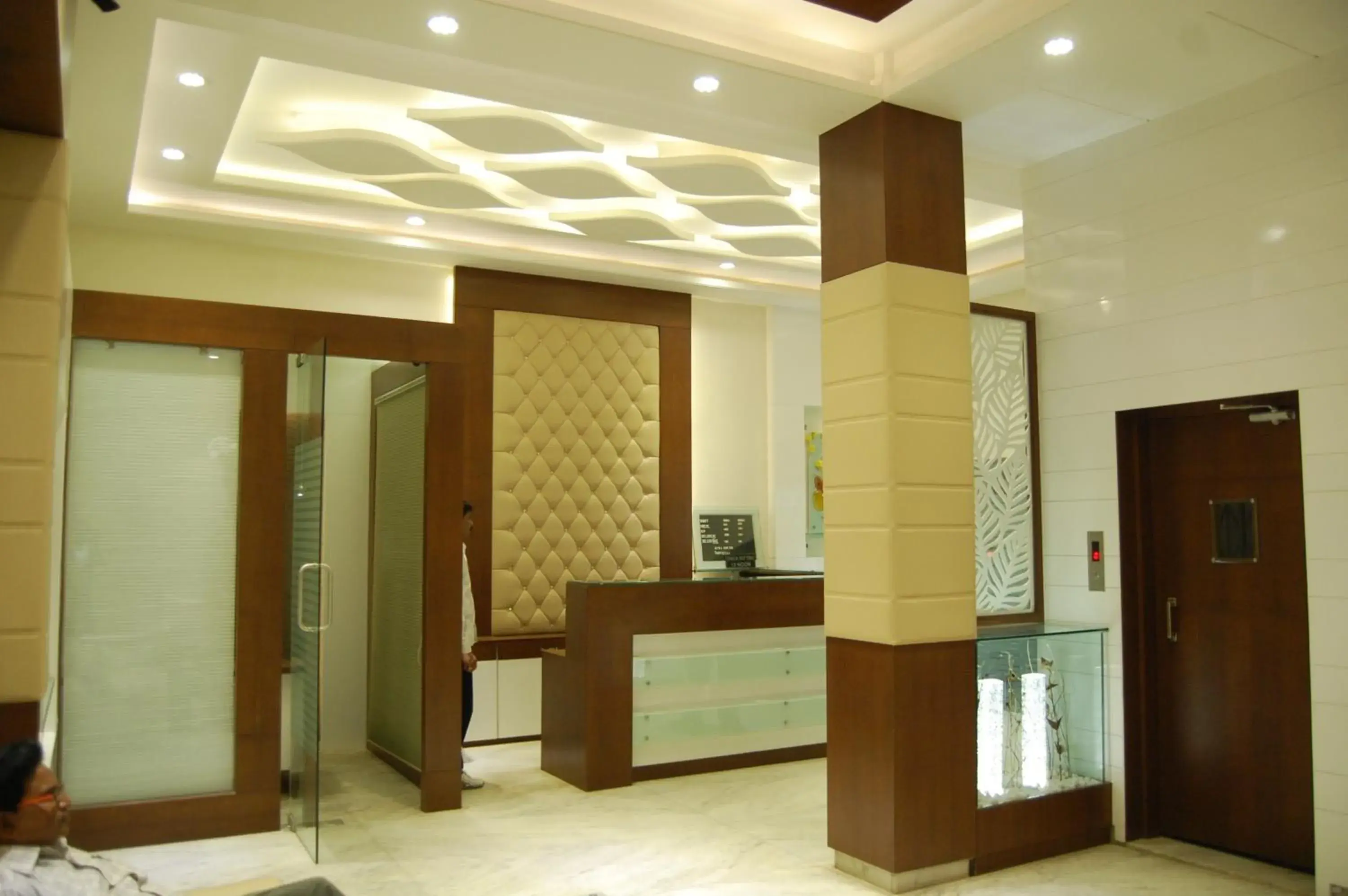 Lobby or reception in Hotel Purva Lobby or reception in Hotel Purva