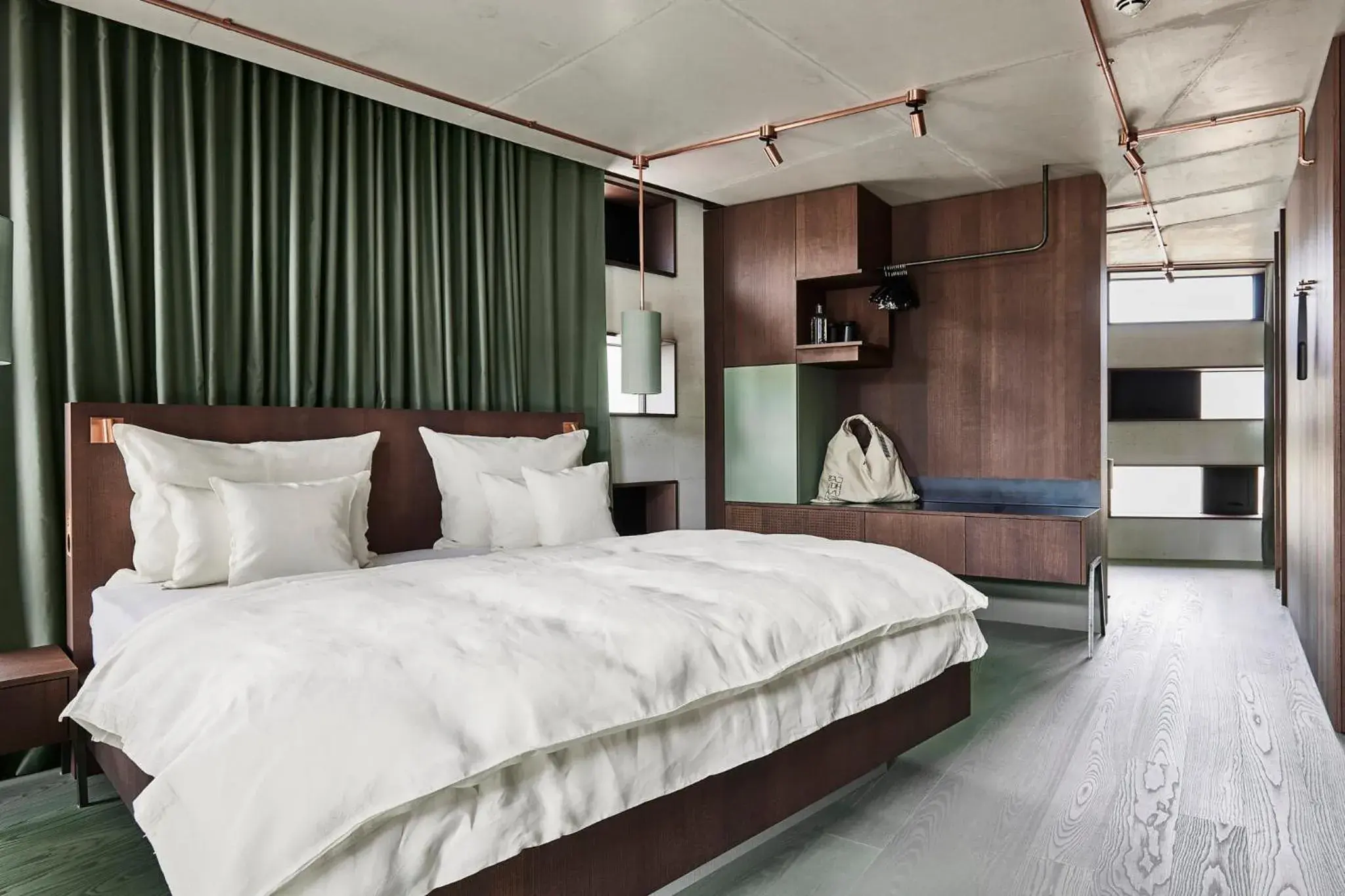 Deluxe Double Room with Balcony in Boutique Hotel Badhaus Deluxe Double Room with Balcony in Boutique Hotel Badhaus