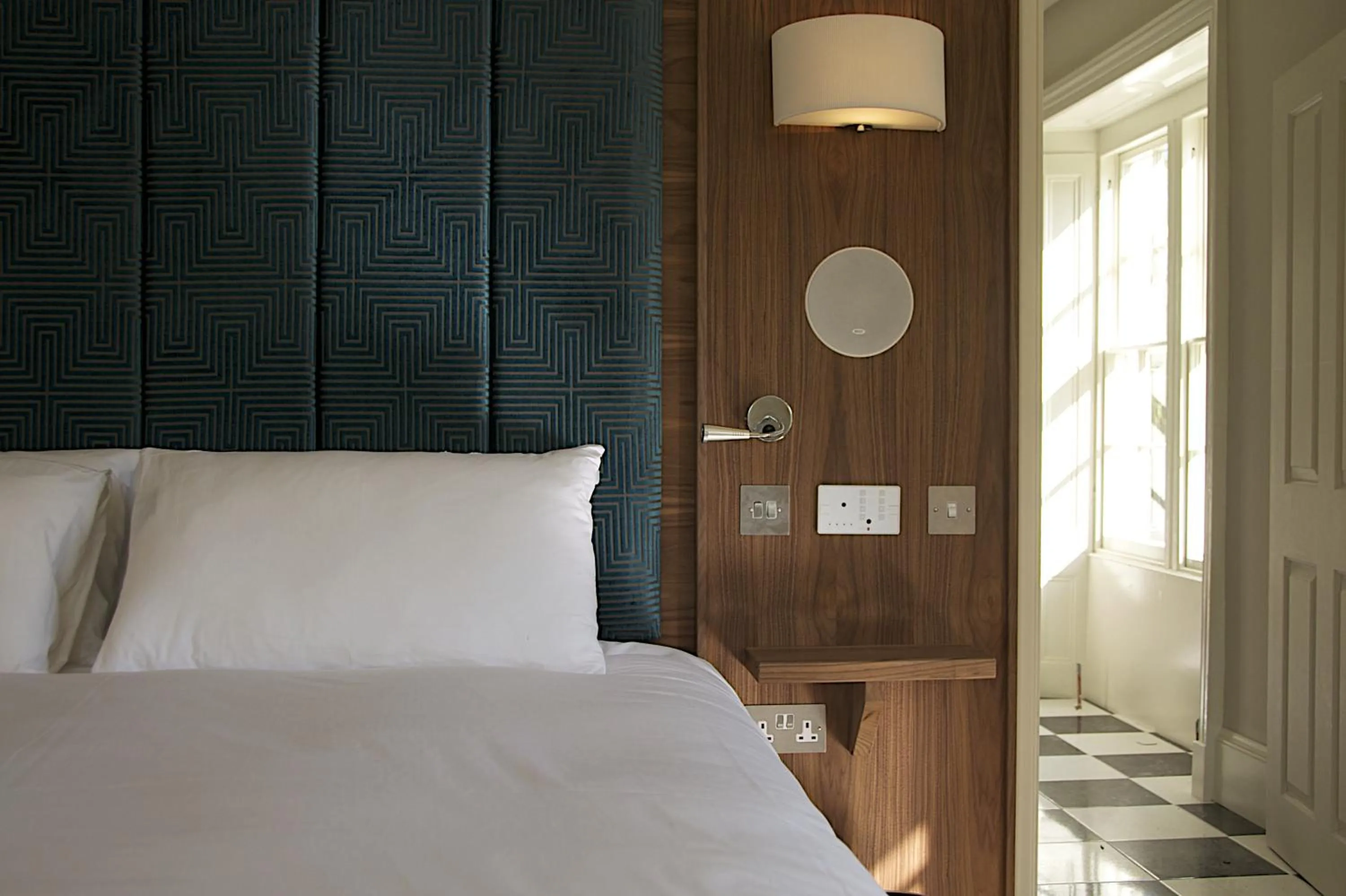 Decorative detail, Bed in The Oaksmere