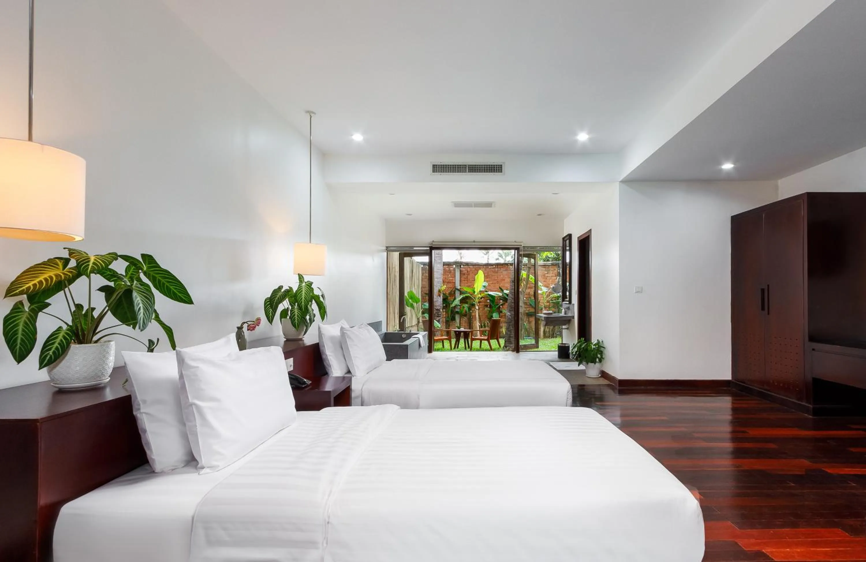 Bed in Le Mayansa Resort