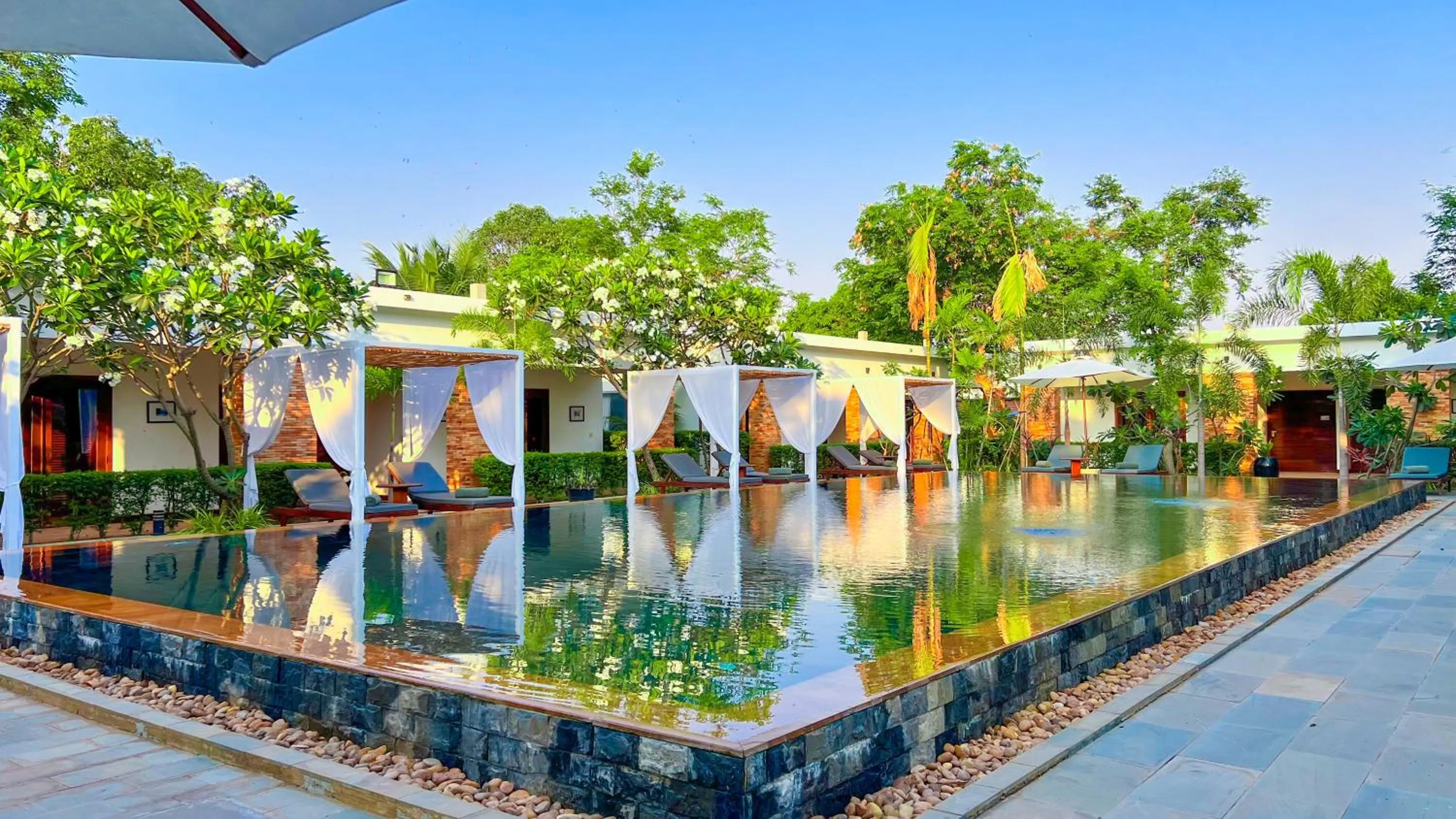 Pool view in Le Mayansa Resort
