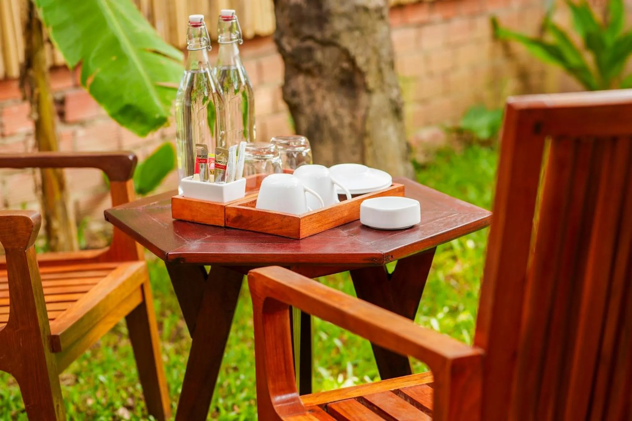 Patio in Le Mayansa Resort
