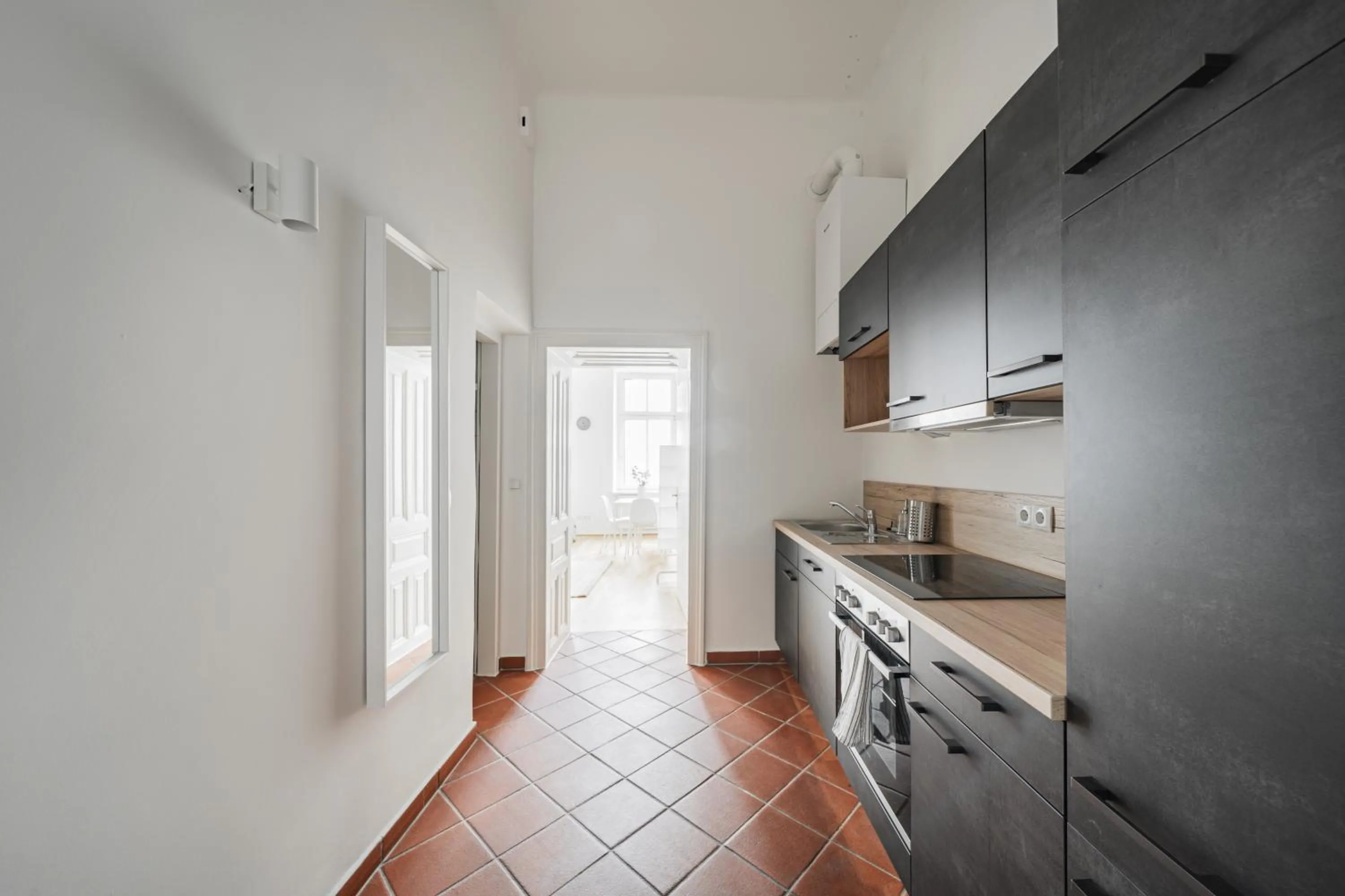 Kitchen or kitchenette in Urban Vienna Living - 18th District