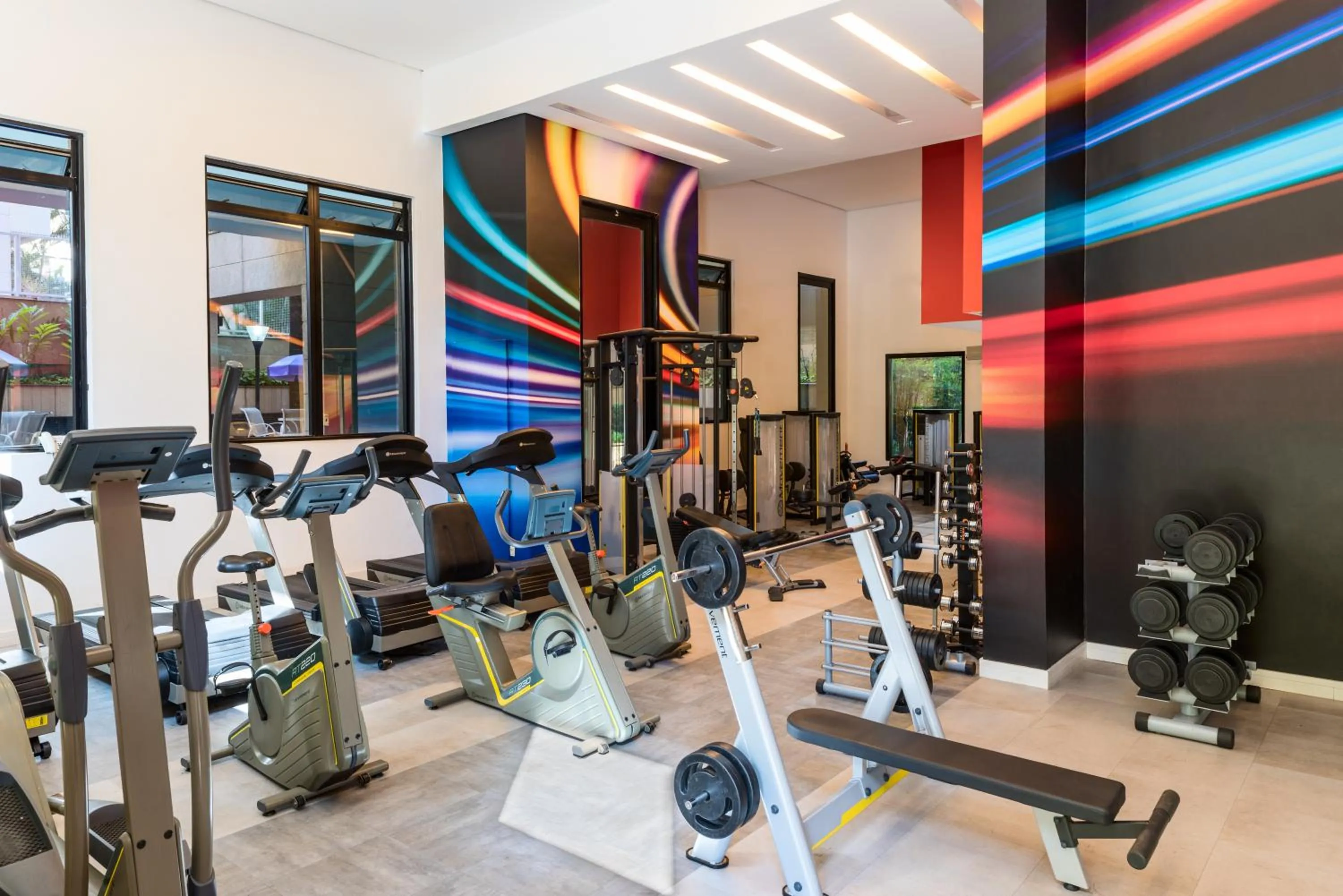 Fitness centre/facilities in Mercure Sao Paulo Moema Times Square