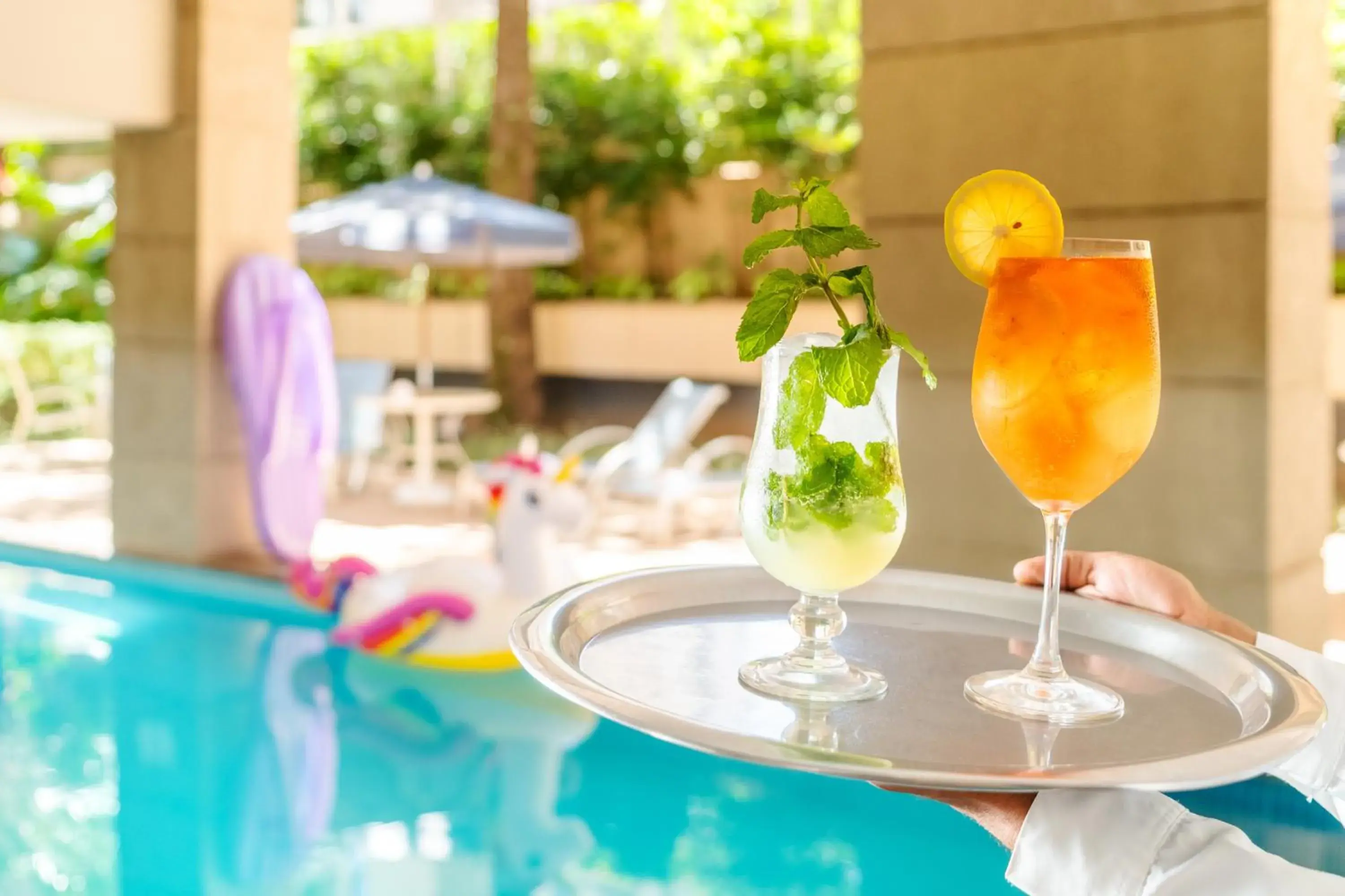 Swimming pool in Mercure Sao Paulo Moema Times Square Swimming pool in Mercure Sao Paulo Moema Times Square