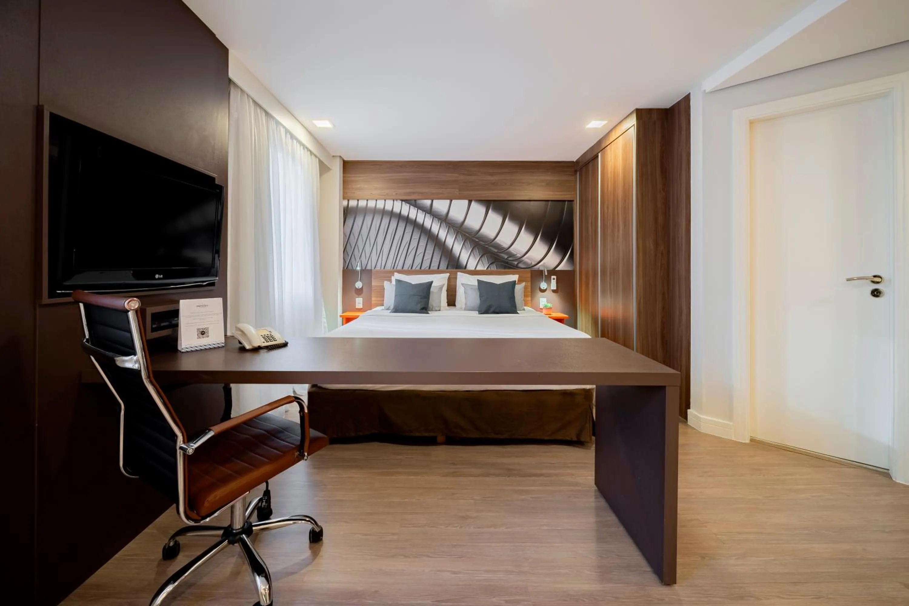 Bed in Mercure Sao Paulo Moema Times Square