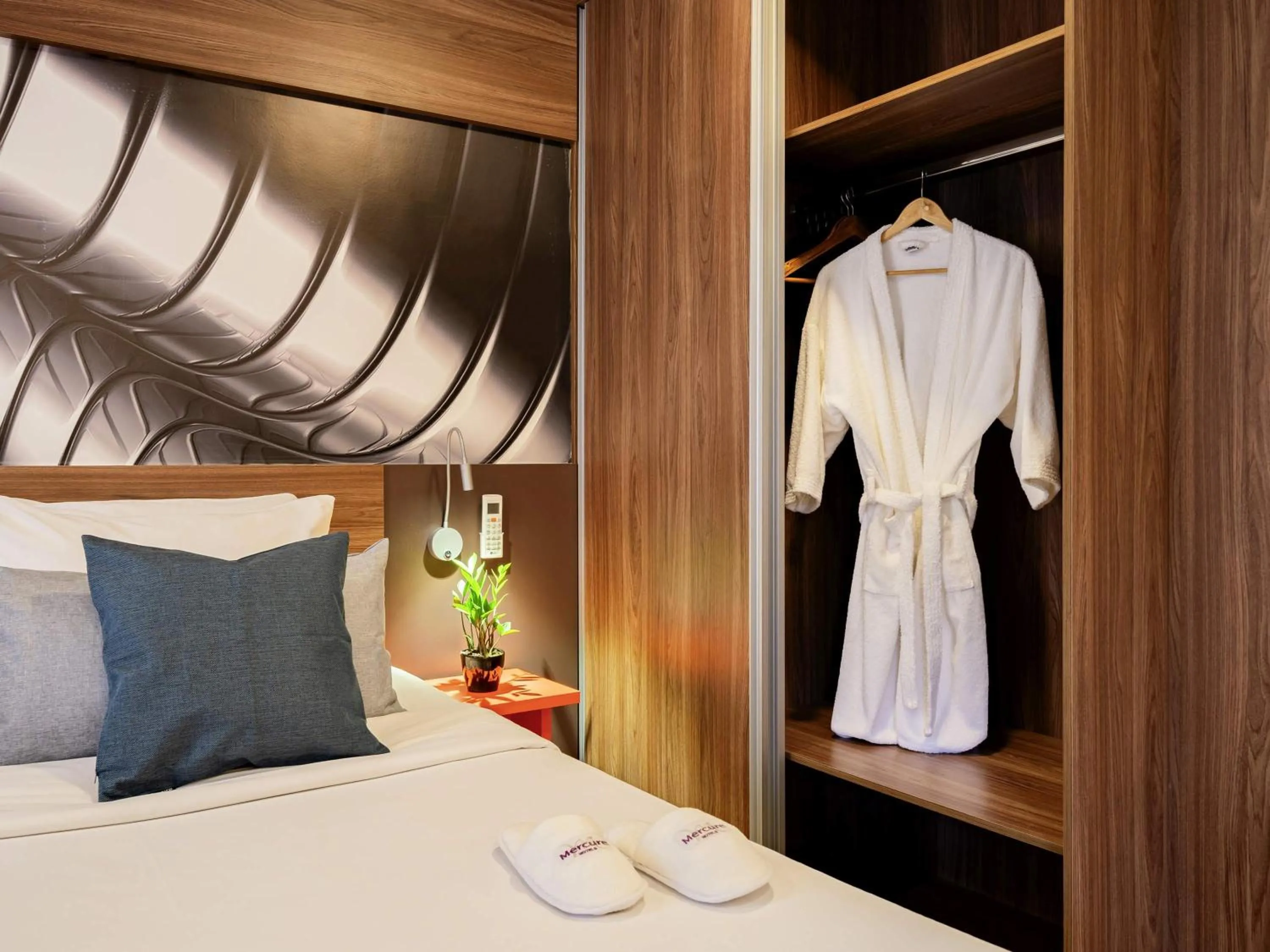 Bedroom, Bed in Mercure Sao Paulo Moema Times Square