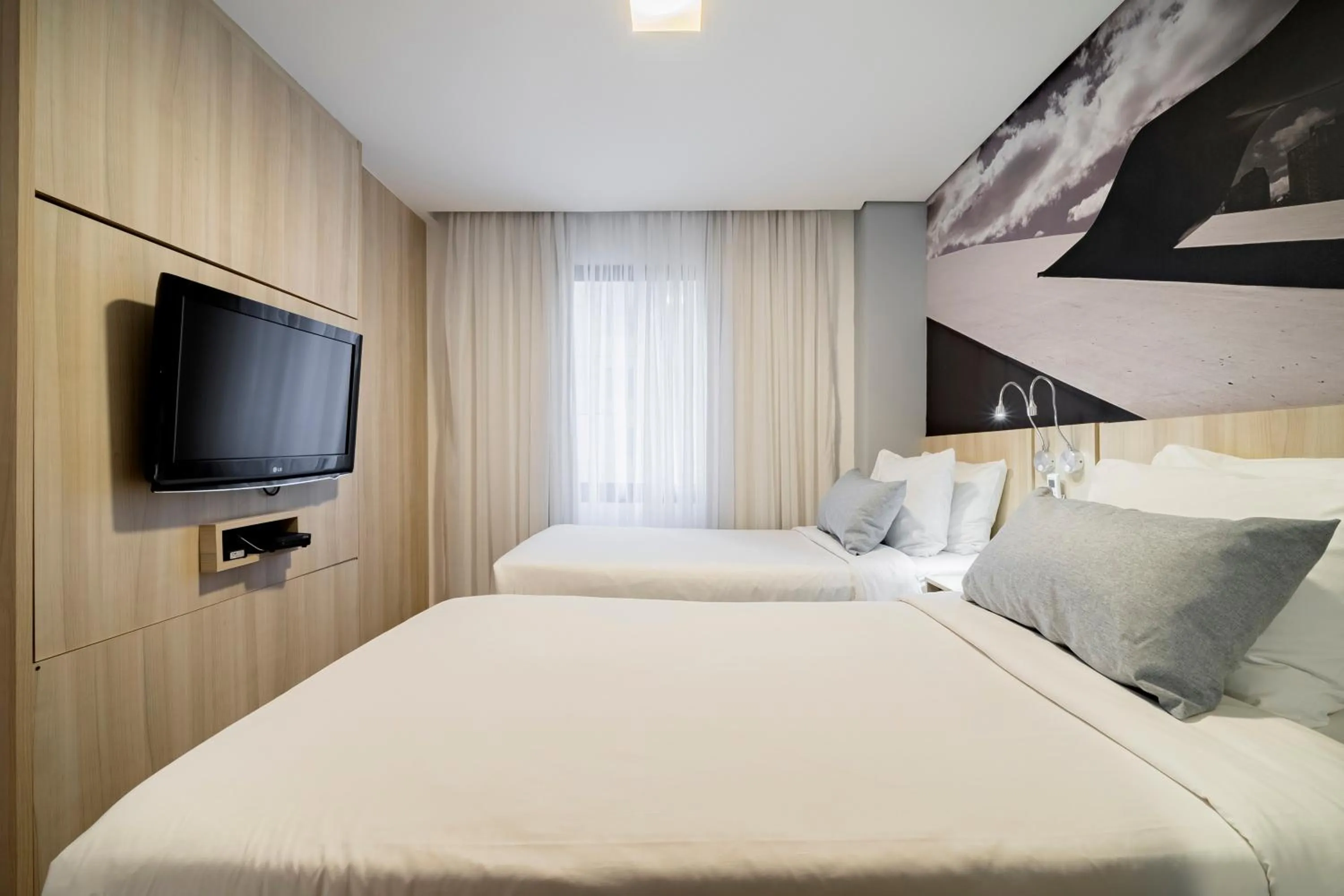 Bed in Mercure Sao Paulo Moema Times Square