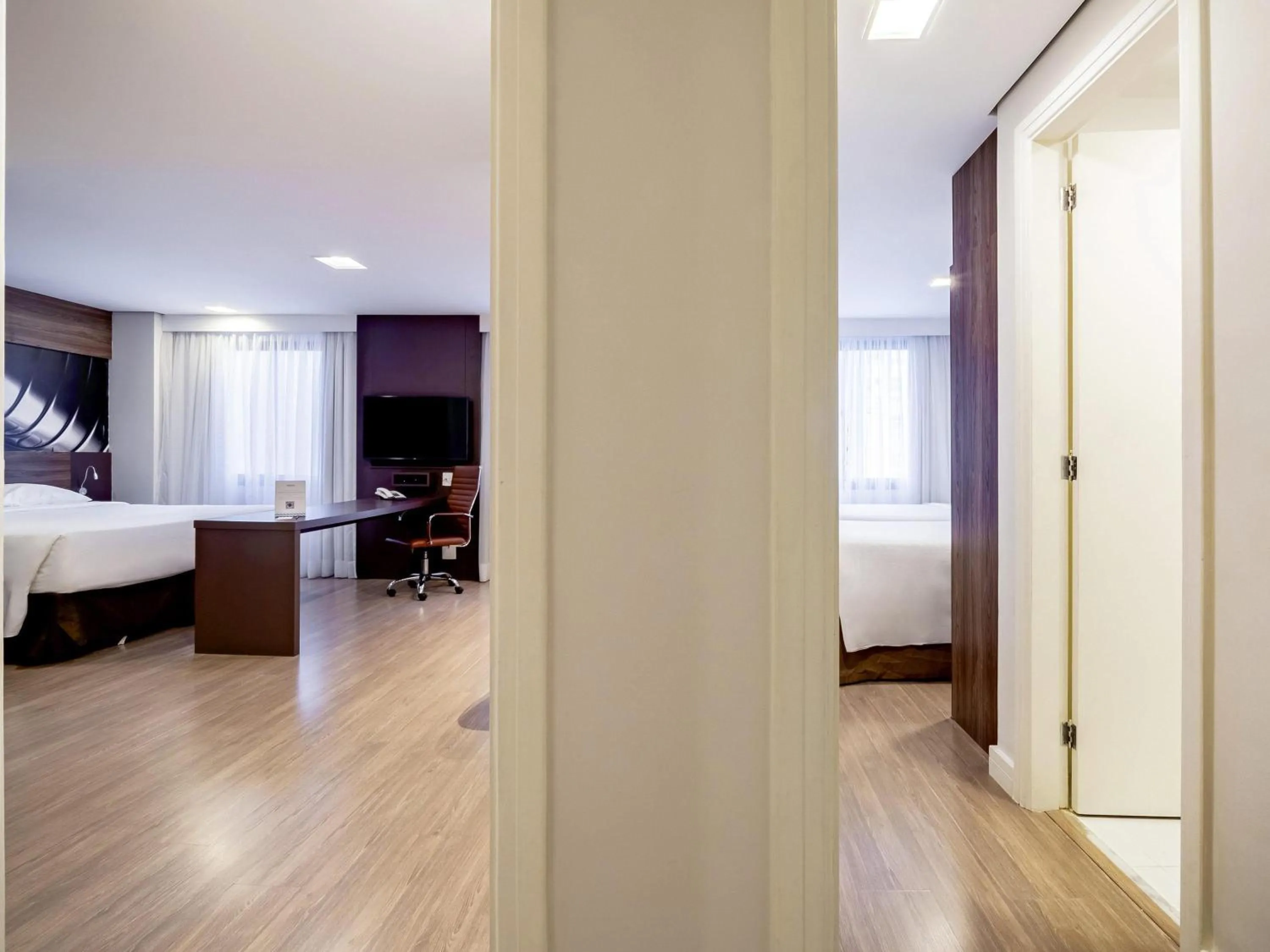 Bedroom, Bed in Mercure Sao Paulo Moema Times Square