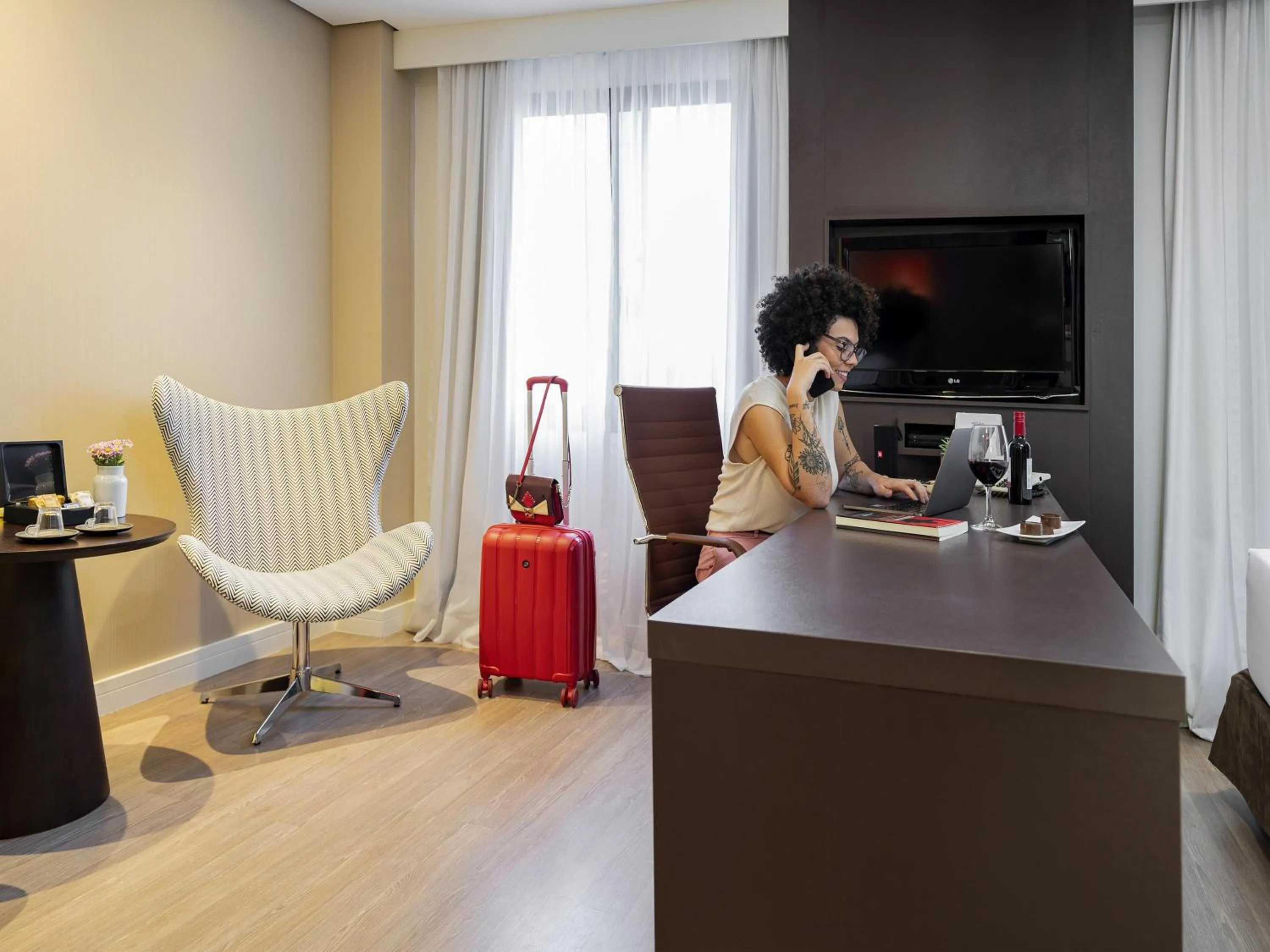 Bedroom in Mercure Sao Paulo Moema Times Square