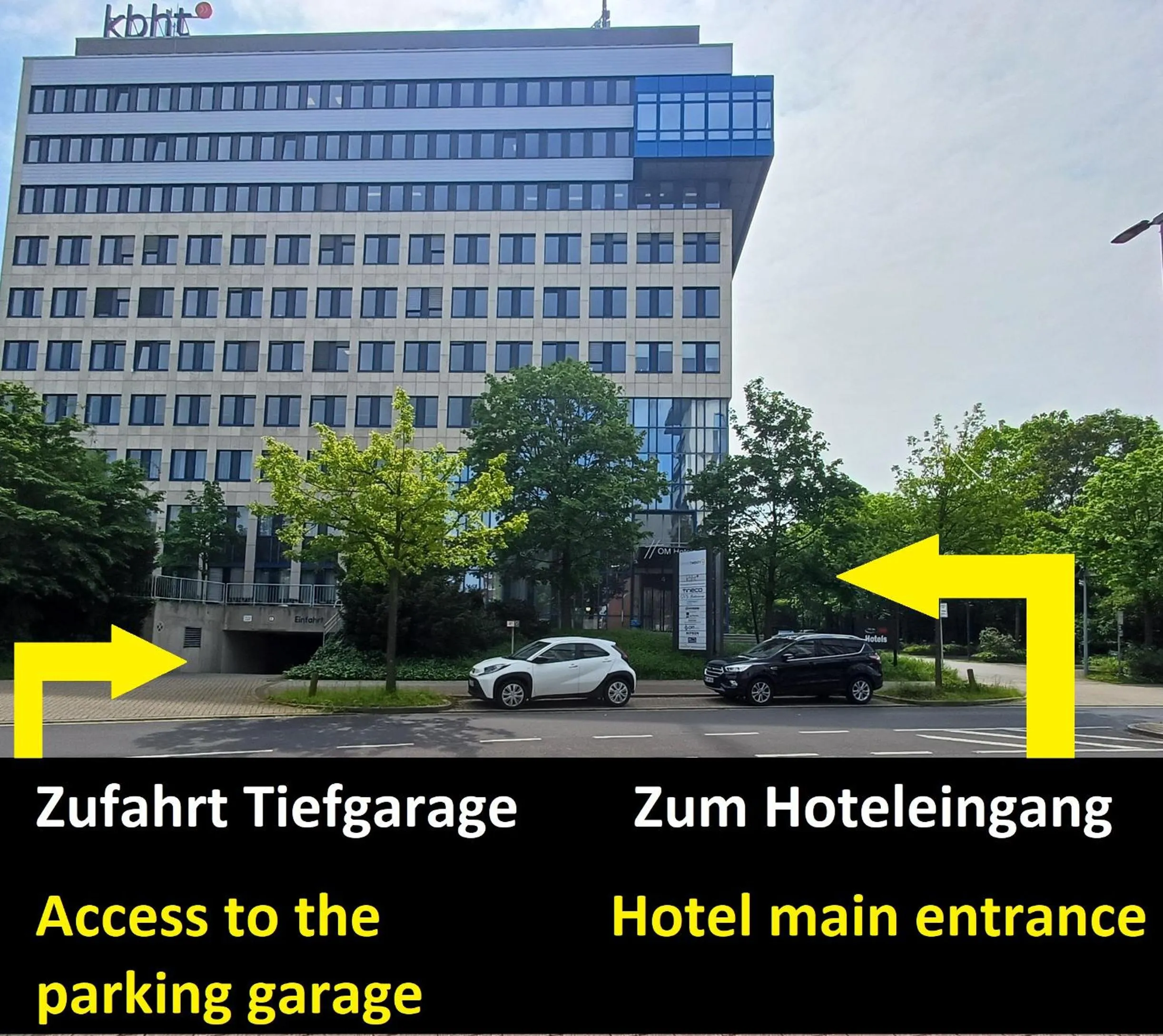 Parking in Trip Inn Hotel Düsseldorf Neuss