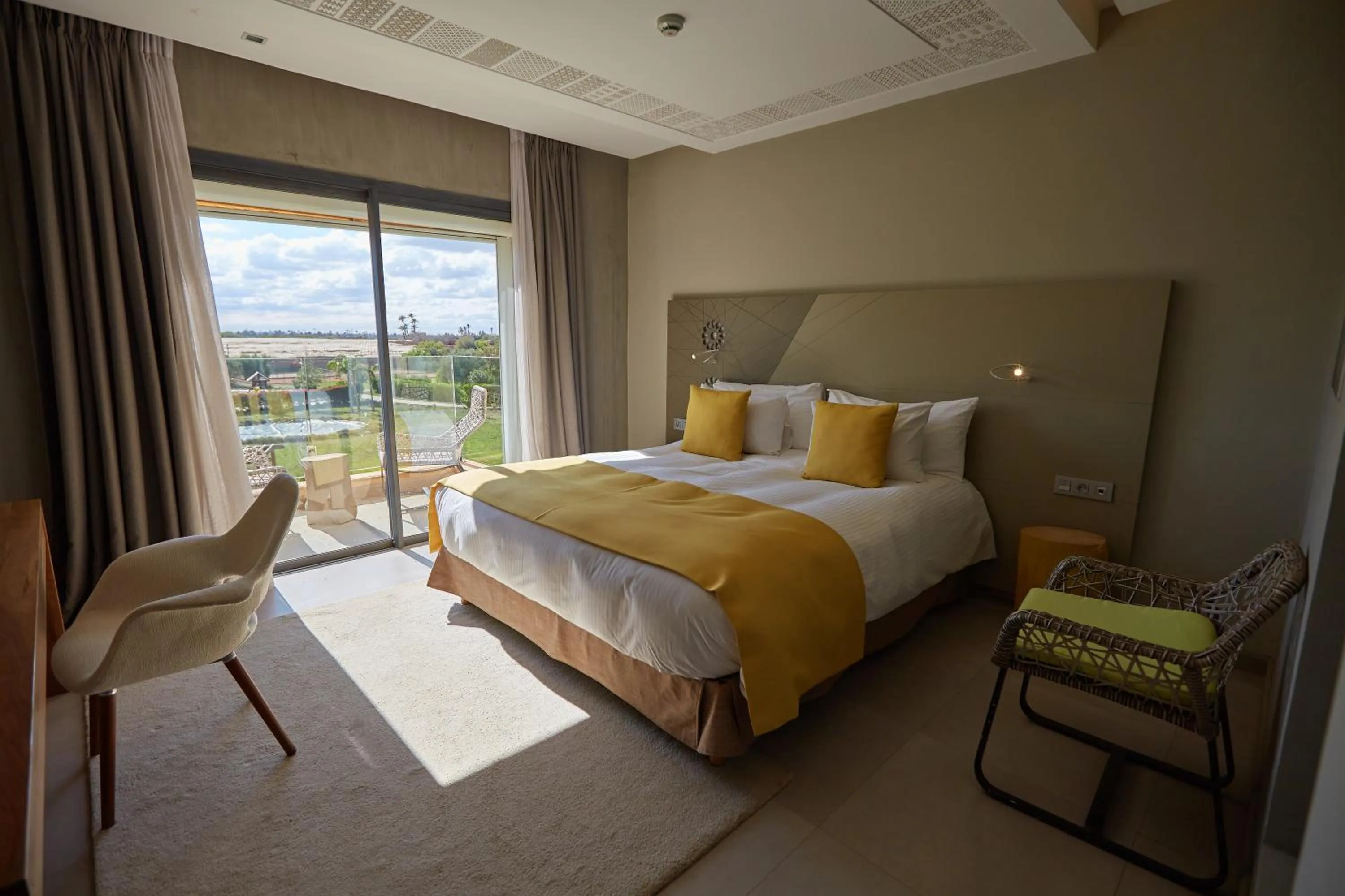 Bedroom, Bed in AG Hotel & Spa Marrakech