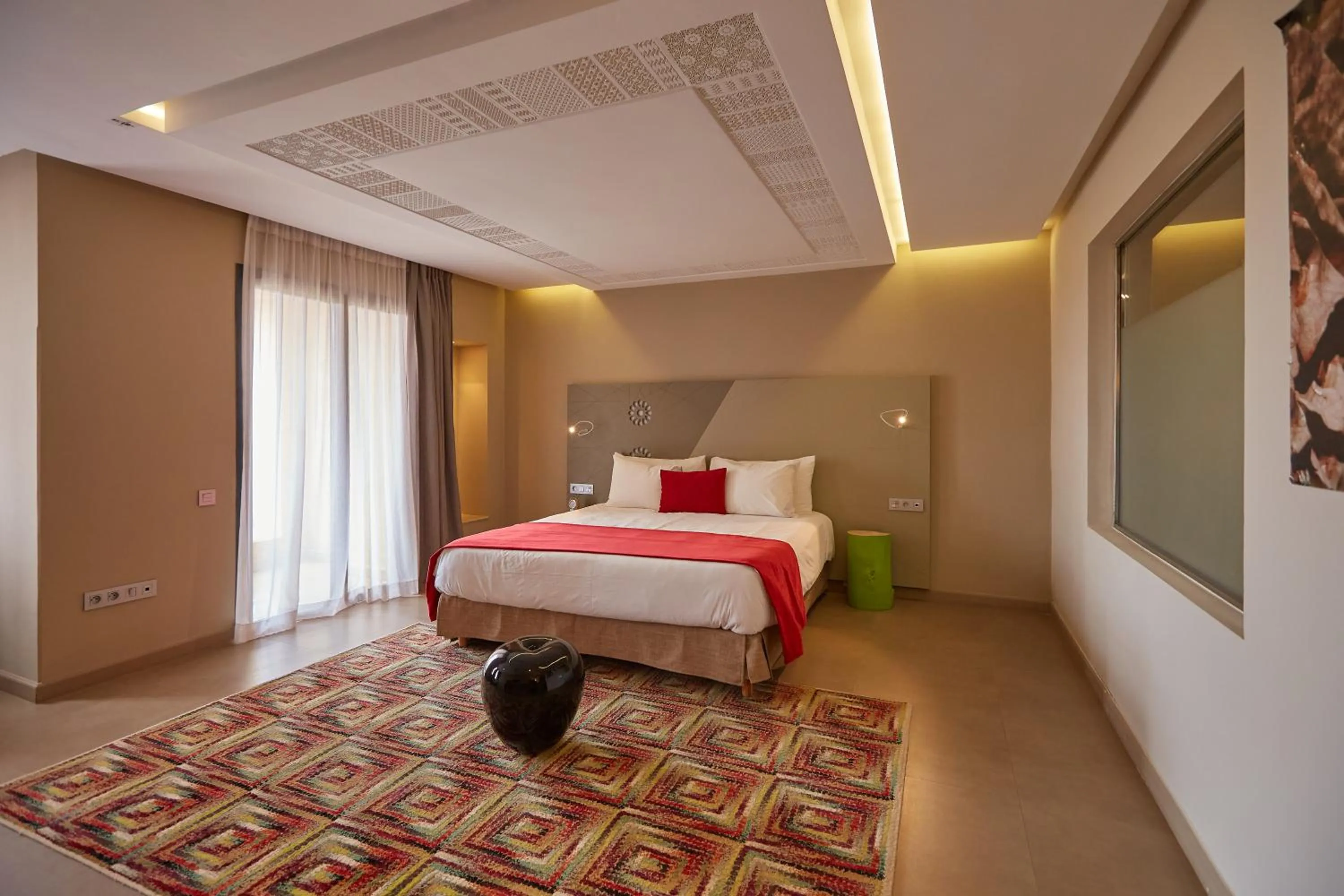Bedroom, Bed in AG Hotel & Spa Marrakech