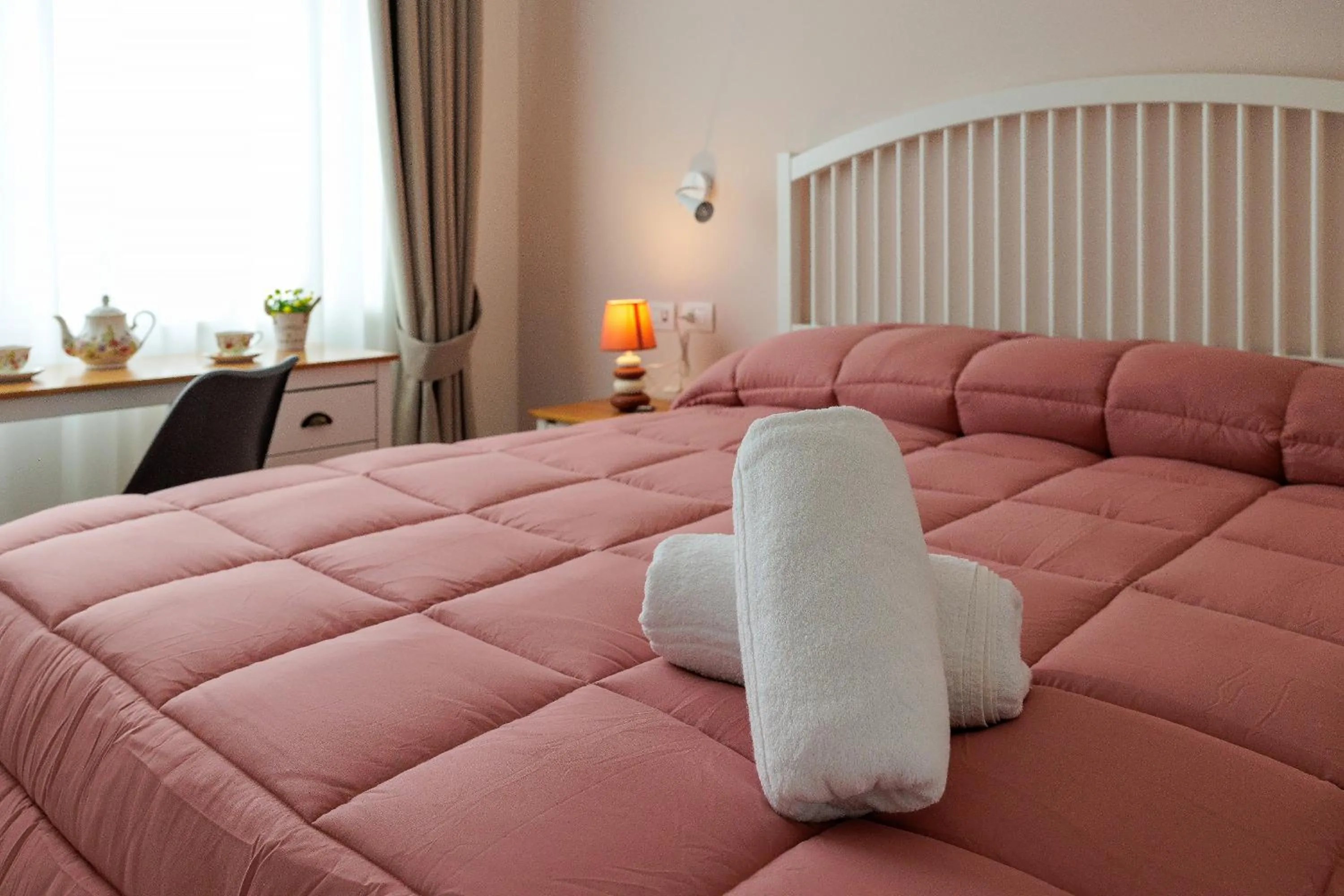 Bed in REDDIMUS Guest House