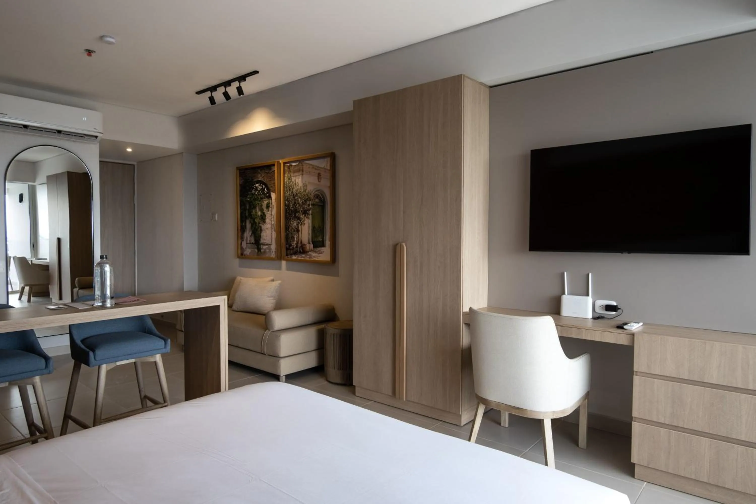 Living room, Bed in Wynwood Cartagena Beach