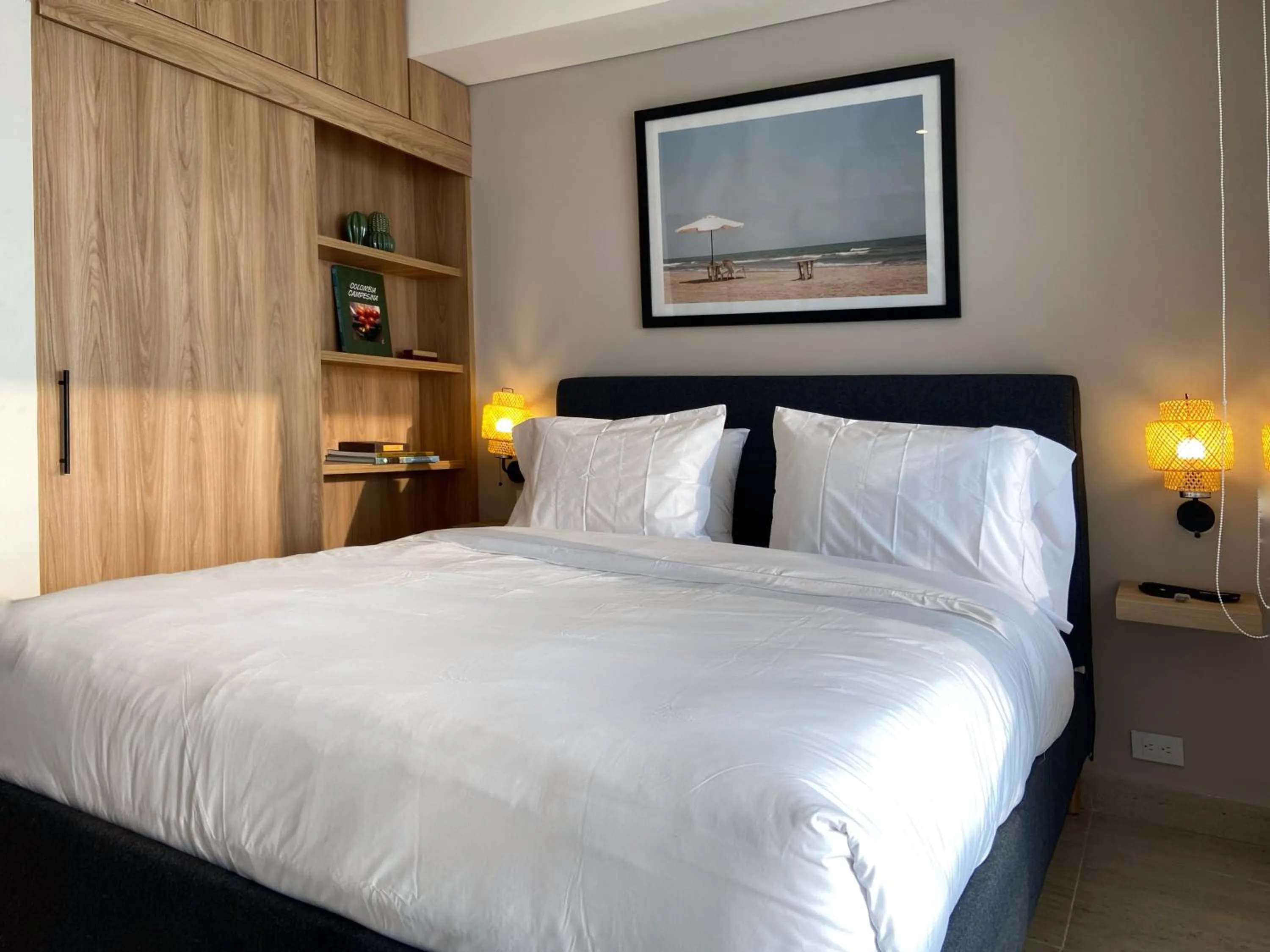 Bedroom, Bed in Wynwood Cartagena Beach