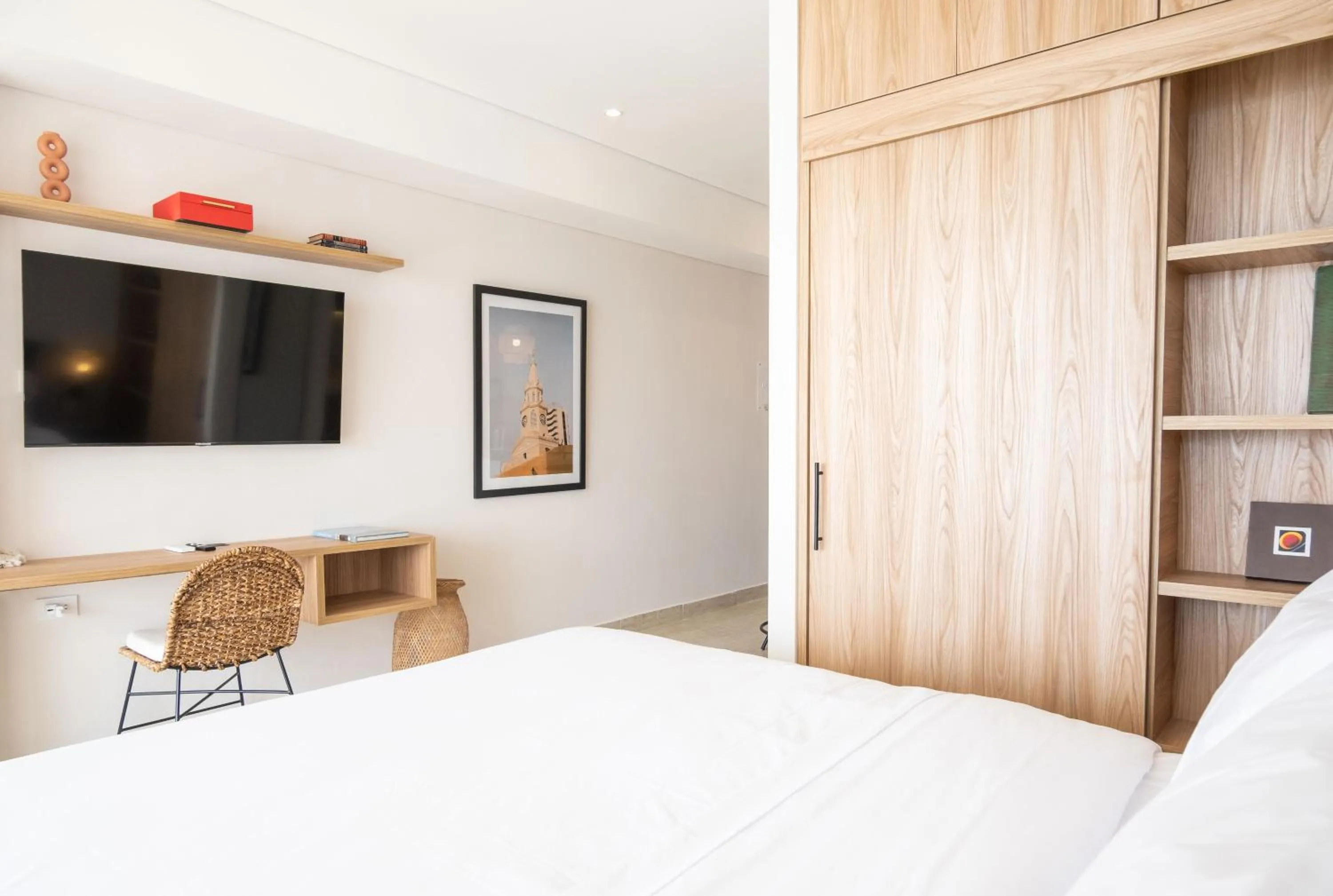Bed in Wynwood Cartagena Beach
