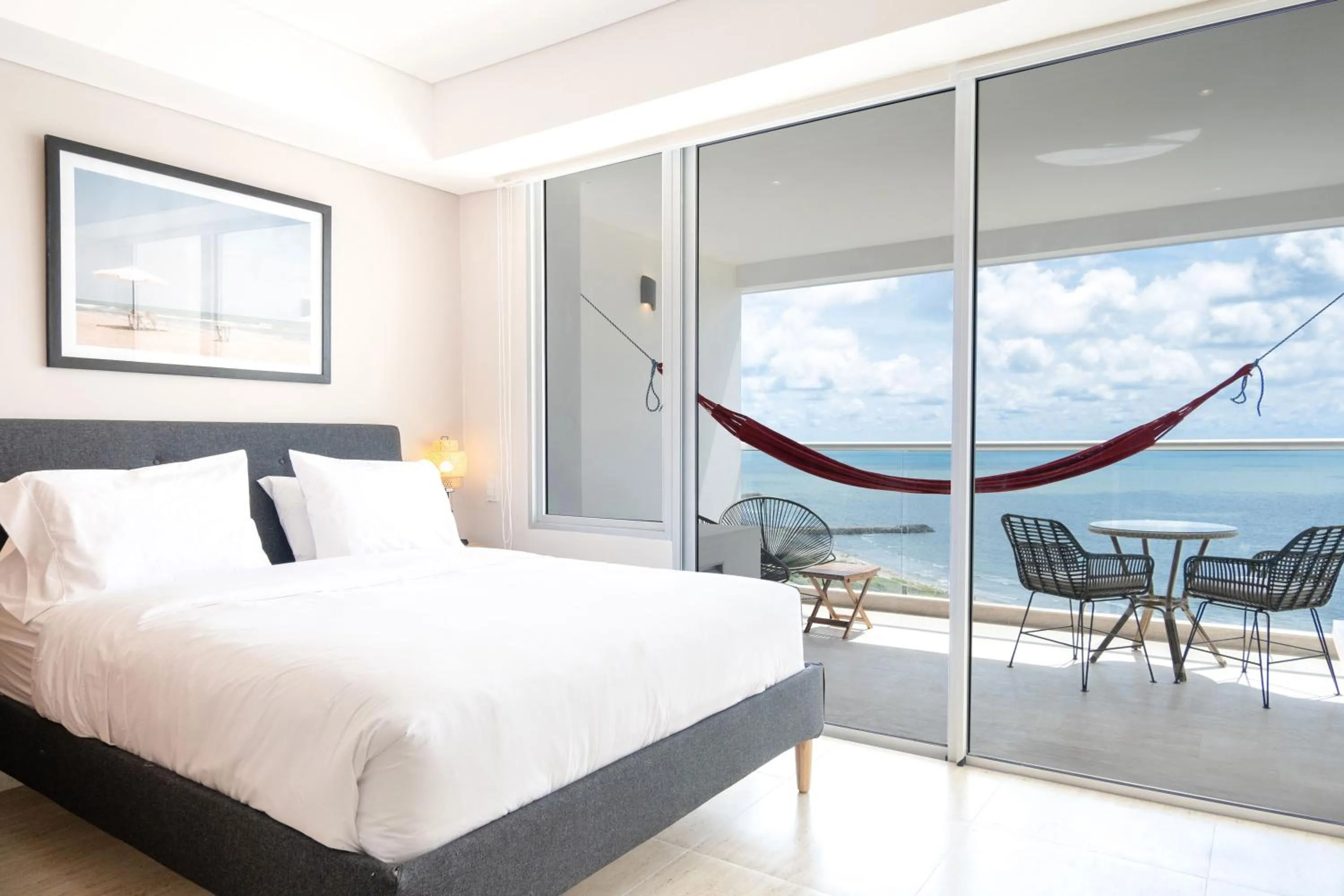 Bed in Wynwood Cartagena Beach